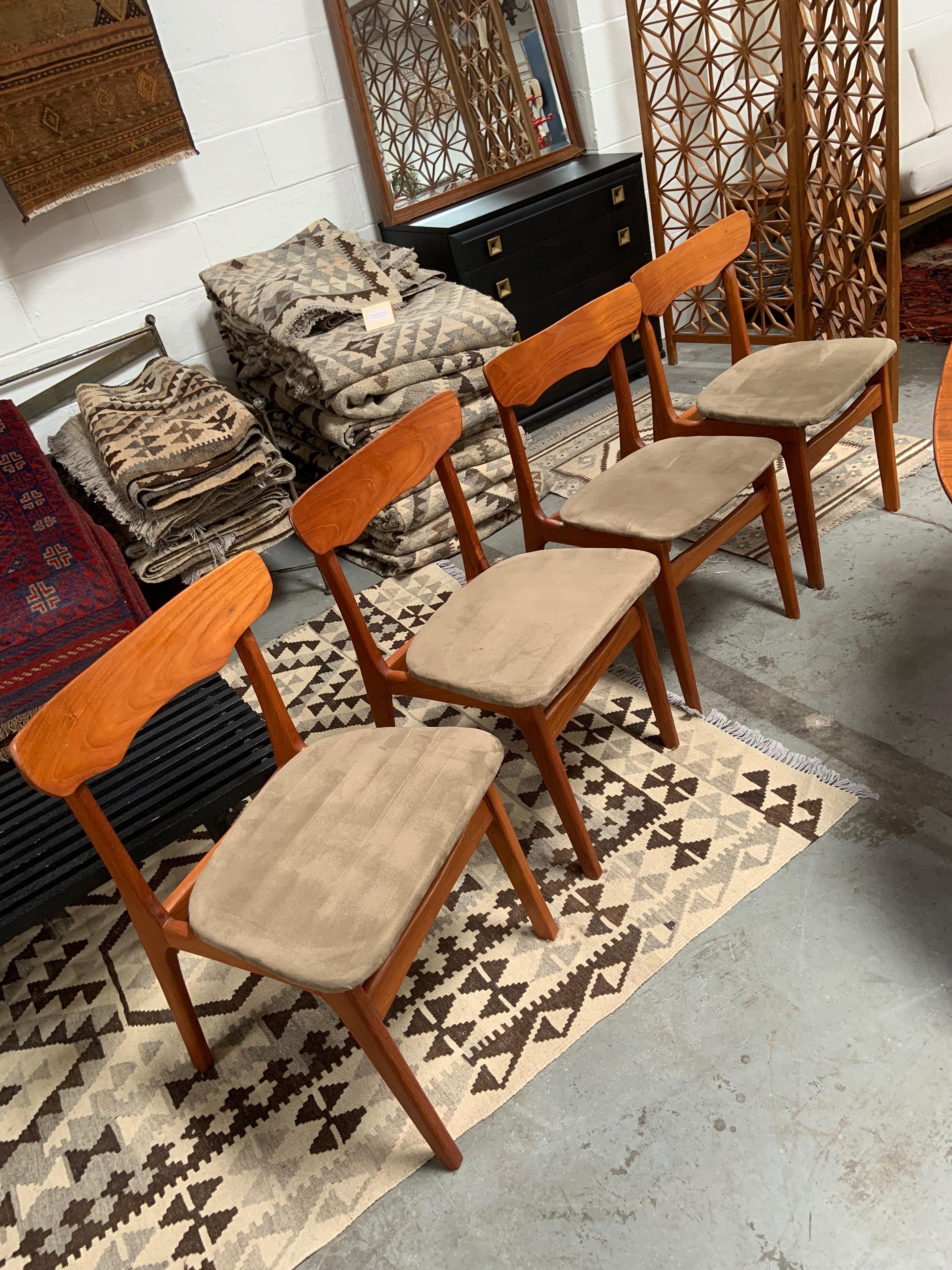 Mid-Century Modern Sorø Stolefabrik Mid-Century Dining Set with Chairs