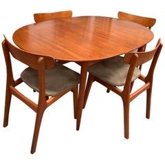 Sorø Stolefabrik Mid-Century Dining Set with Chairs