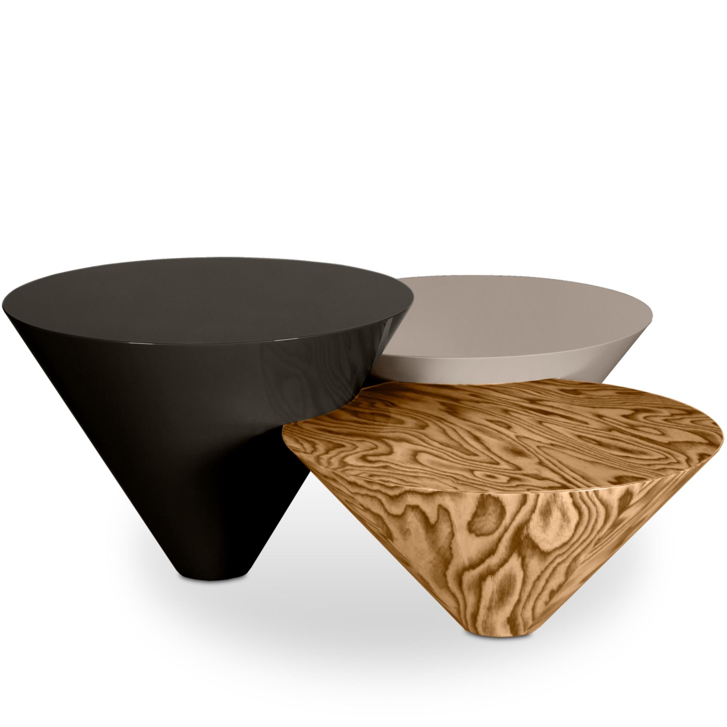 Hand-Crafted Sorbet Center Table For Sale