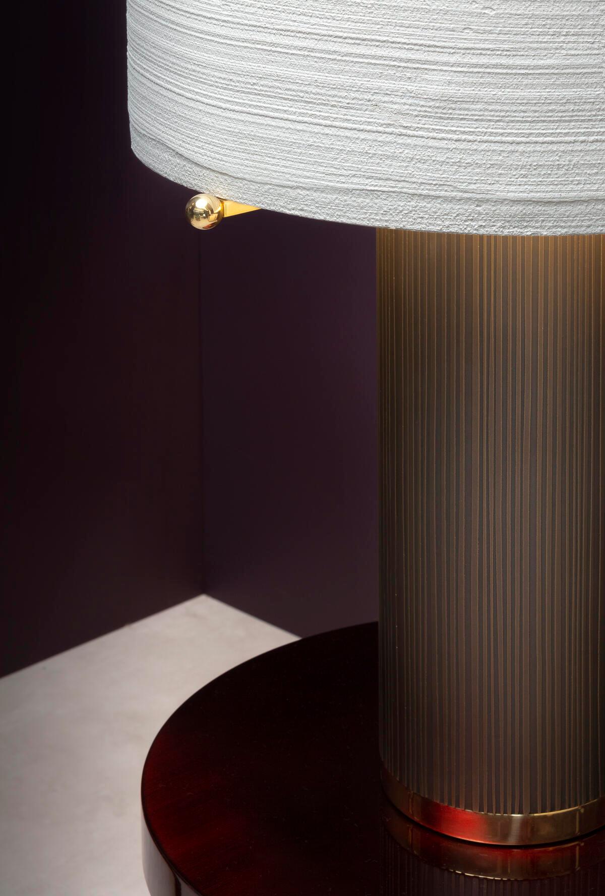 Polished Sorbet Table Lamp For Sale