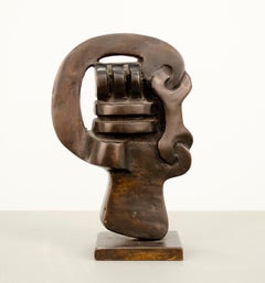 Keyhead IV, Modern, Abstract, Geometric, Biomorphic, Sculpture