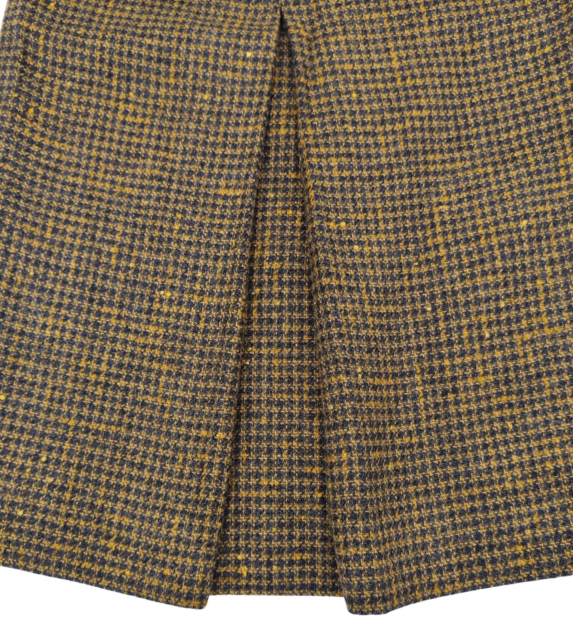 Sorelle Fontana Export 1960s vest top and skirt wool set For Sale 5