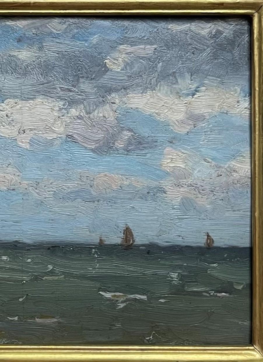   Emil Carlsen American Impressionist Seascape oil Painting Salmagundi Club For Sale 2
