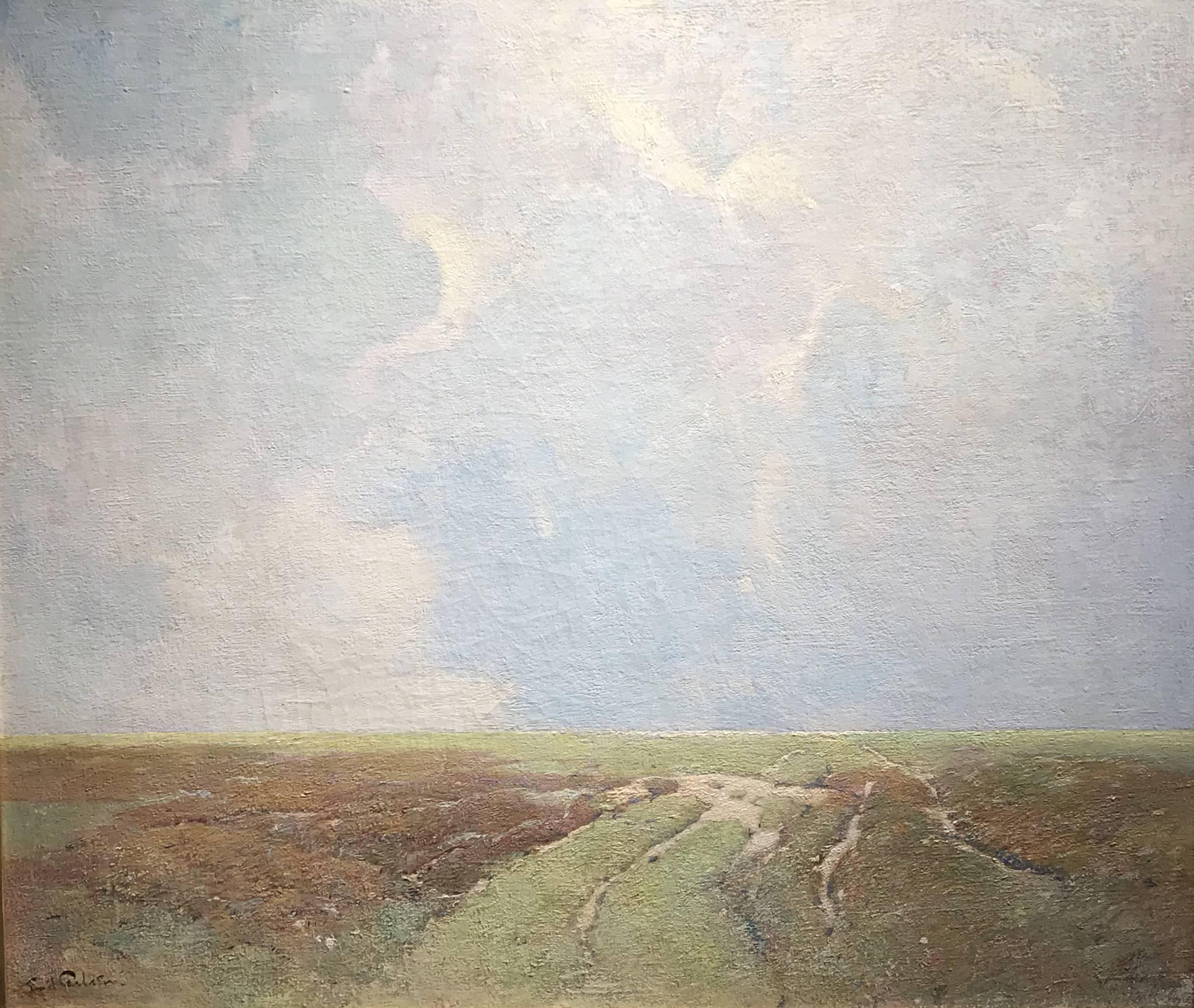 Marsh Landscape - Painting by Soren Emil Carlsen