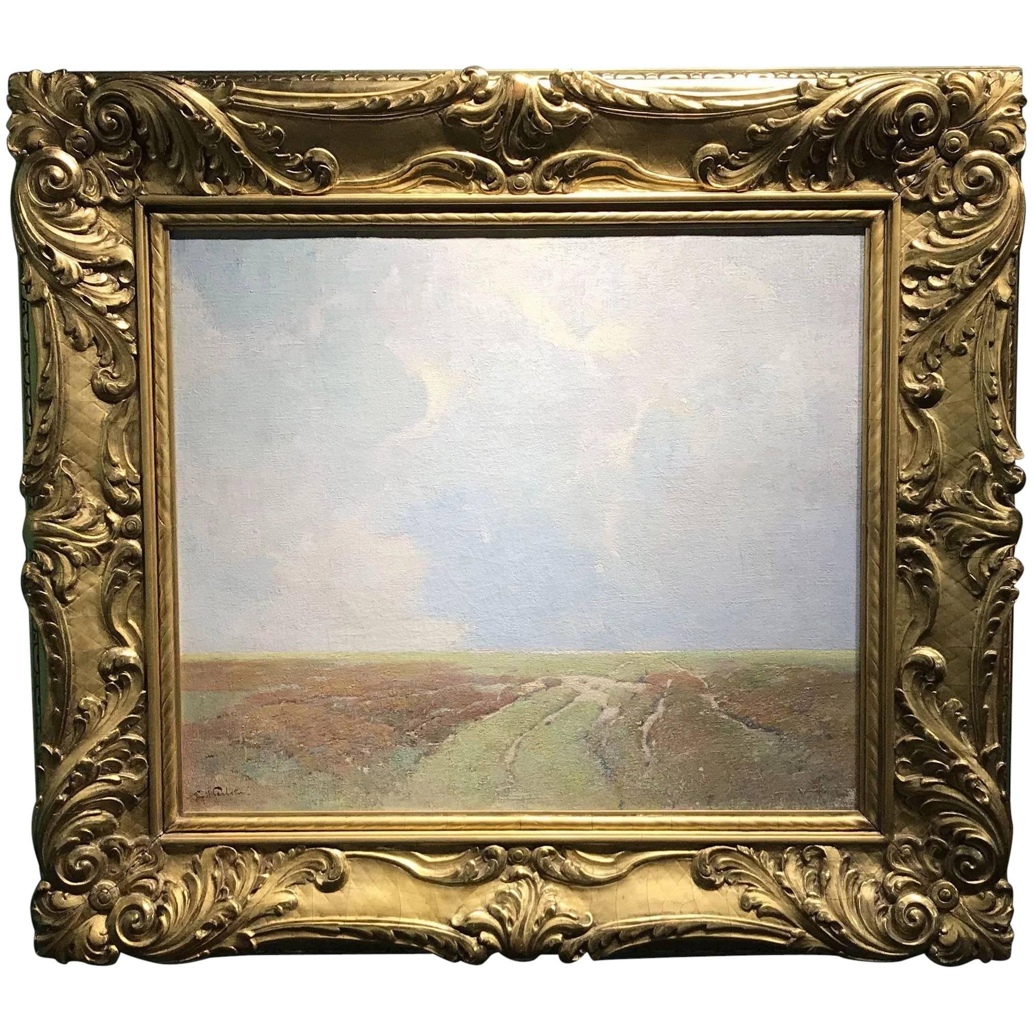 Soren Emil Carlsen Landscape Painting - Marsh Landscape