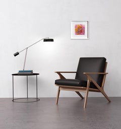 Happy Surprise - Framed Abstract Figurative Colorful Original Painting