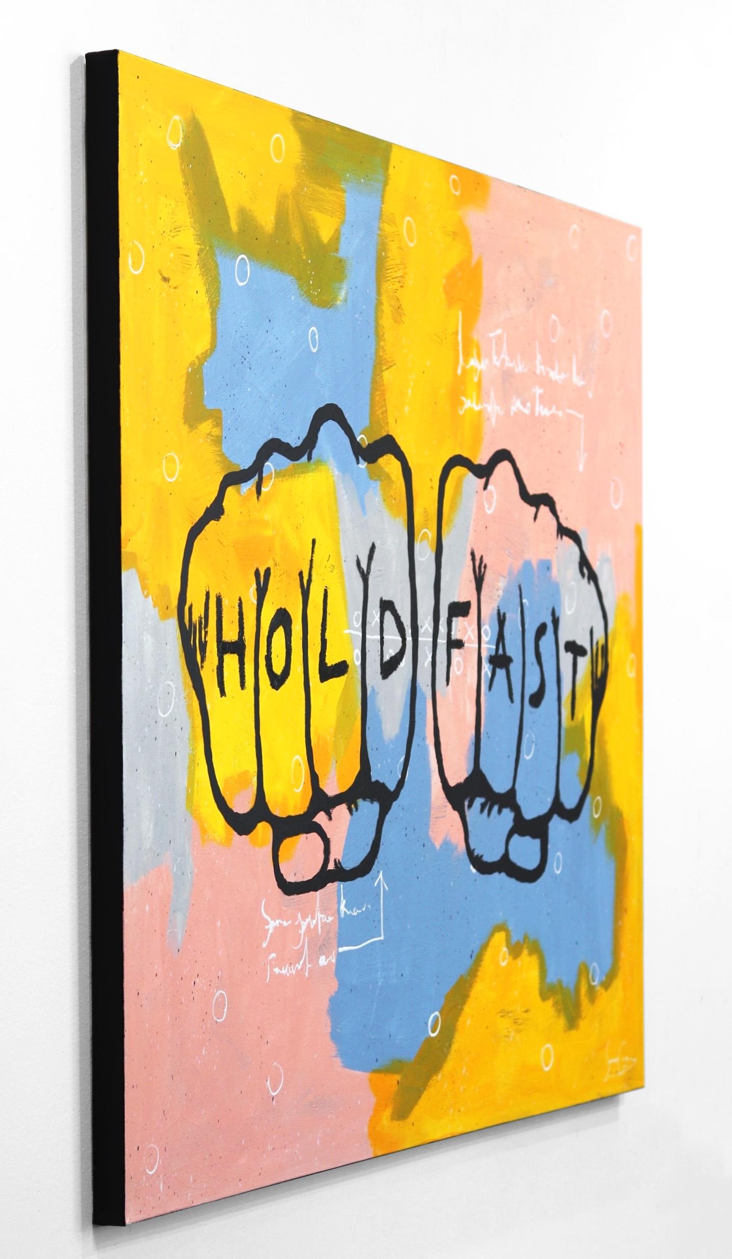 Hold Fast XL - Large Original Painting on Canvas - Ready to Hang For Sale 1