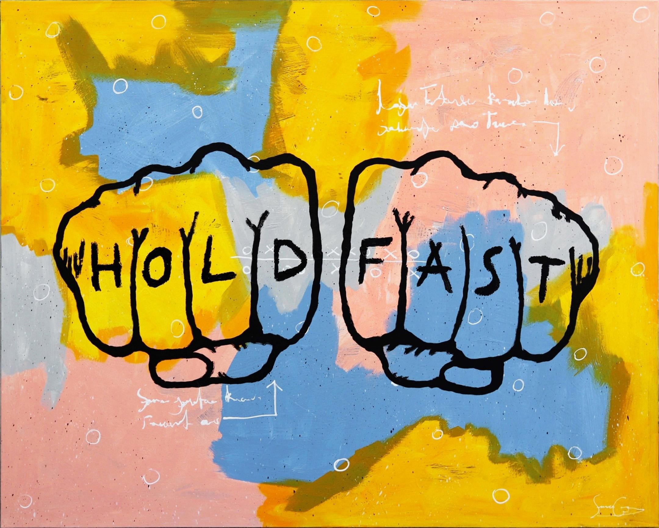 Hold Fast XL - Large Original Painting on Canvas - Ready to Hang