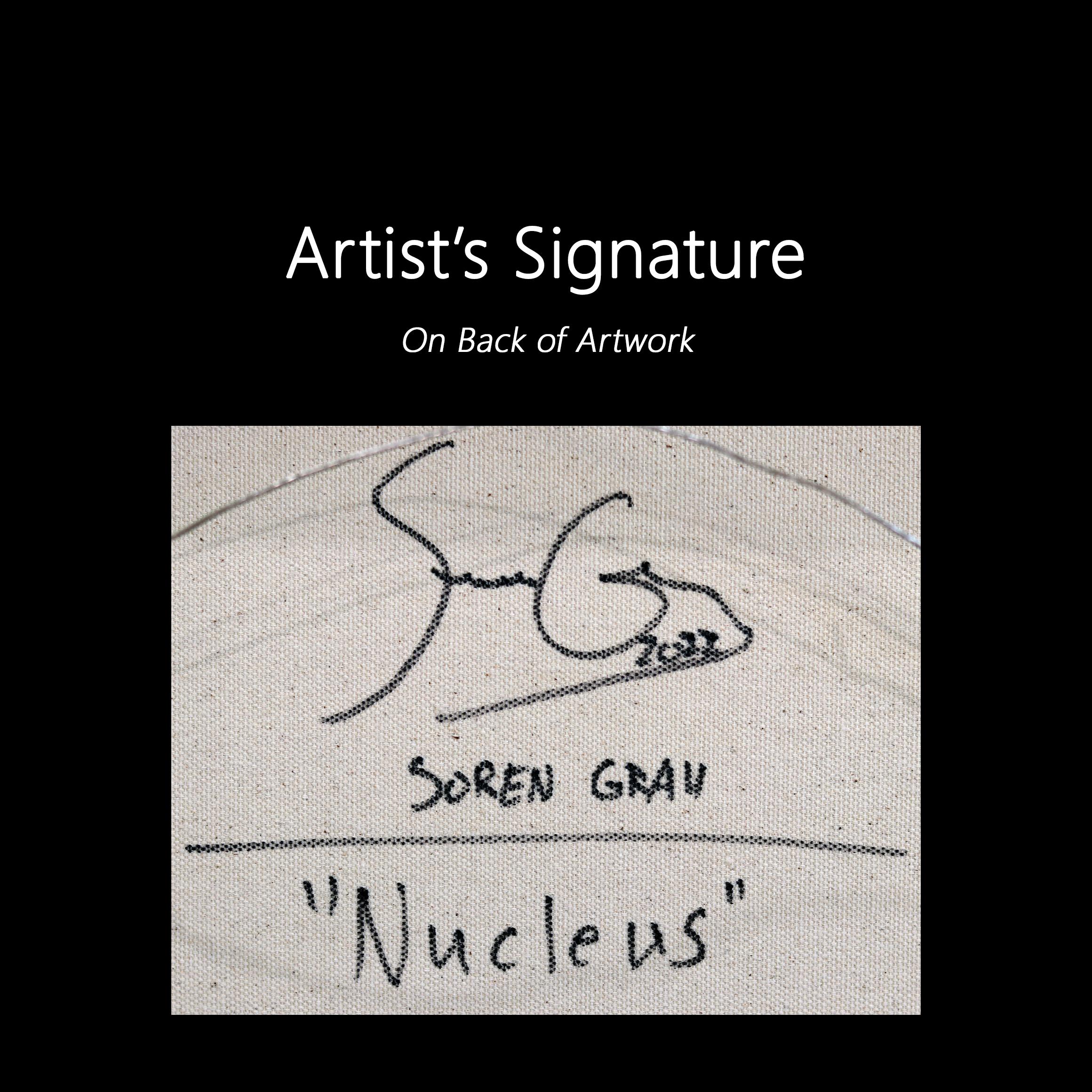 Núcleo - Ciencia Física Matemáticas Obra de arte neoexpresionista en venta 6