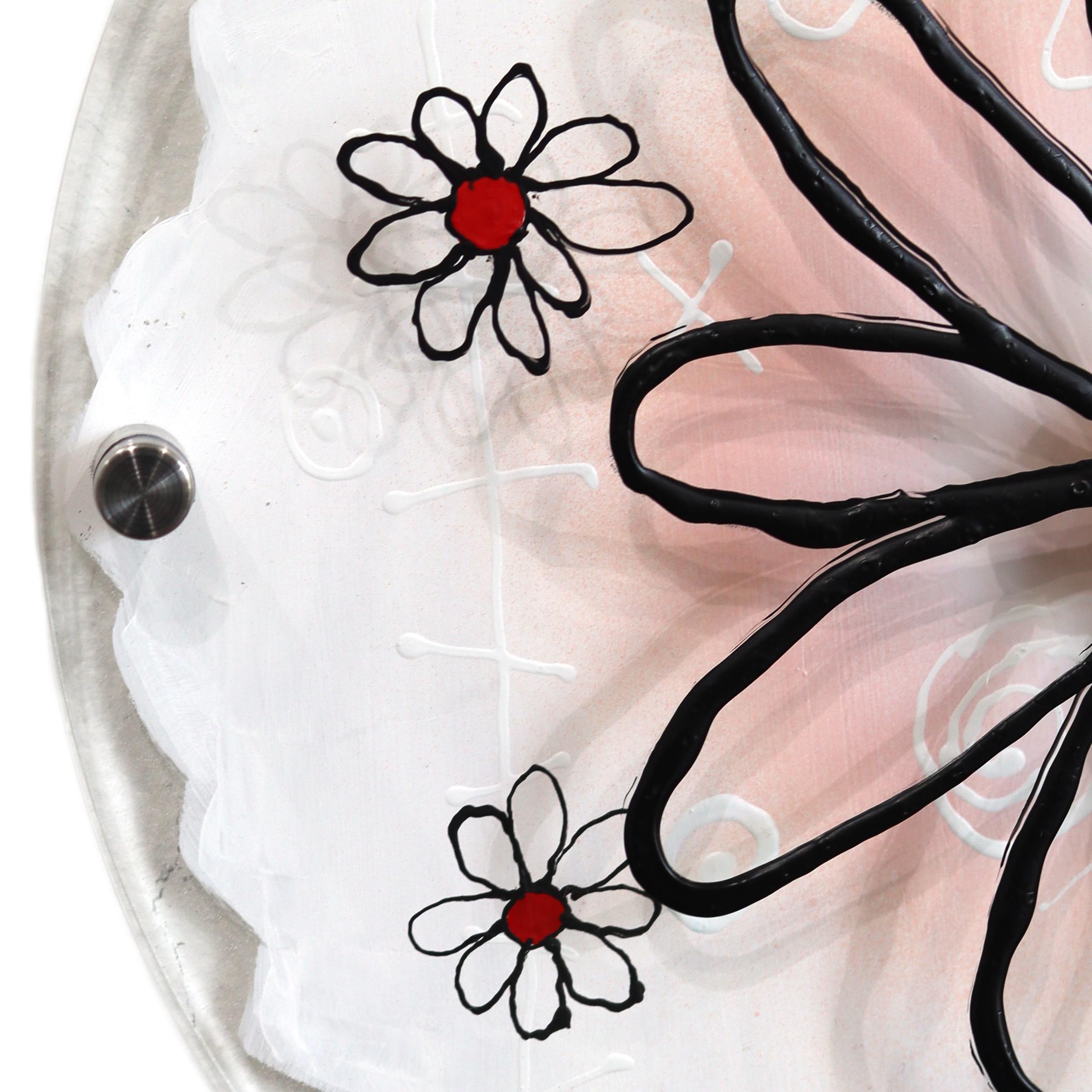 EcoCapa: Daisy Constellation - Arte Expresionista Abstracto Original en Capas en venta 2