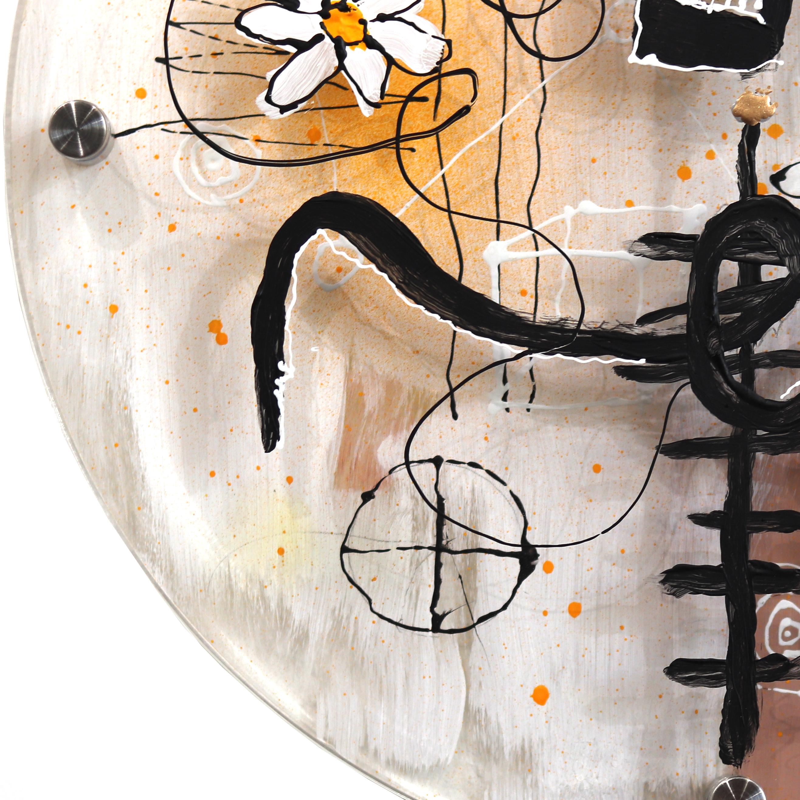 Echolayer: Royal - Obra original de arte urbano figurativo abstracto neoexpresionista en venta 3