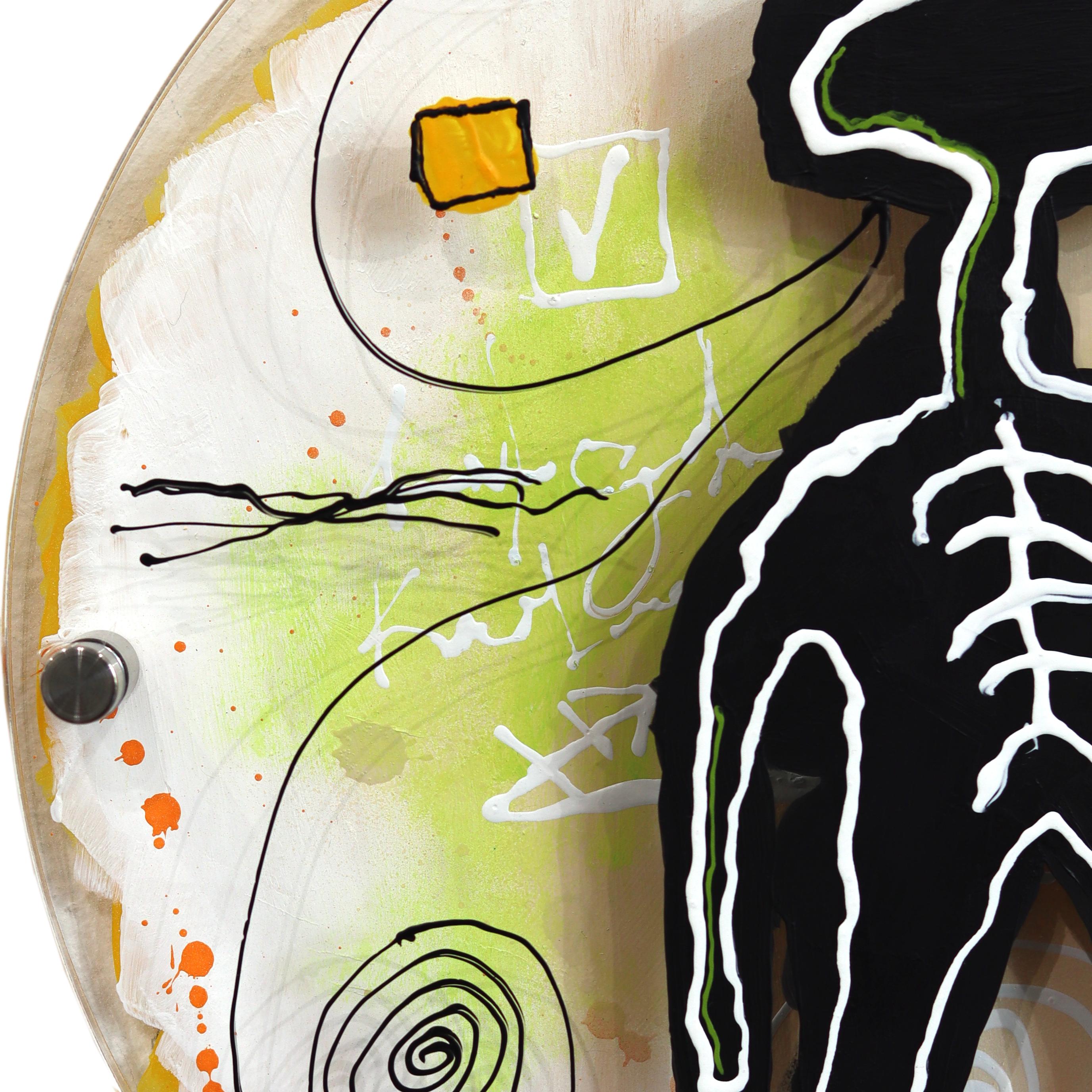 EcoCapa: Nómada Solar - Arte Figurativo Expresionista Abstracto Original por Capas en venta 3
