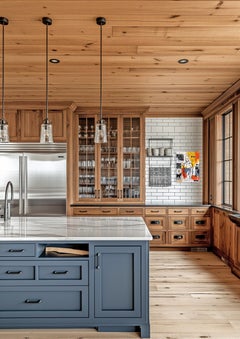 Protokoll 27 - Abstrakte figurative Farbe getränkt Mixed Media Kunstwerk auf Leinwand