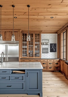 Schematic 11 - Tableau moderne noir et blanc abstrait figuratif de rue sur toile