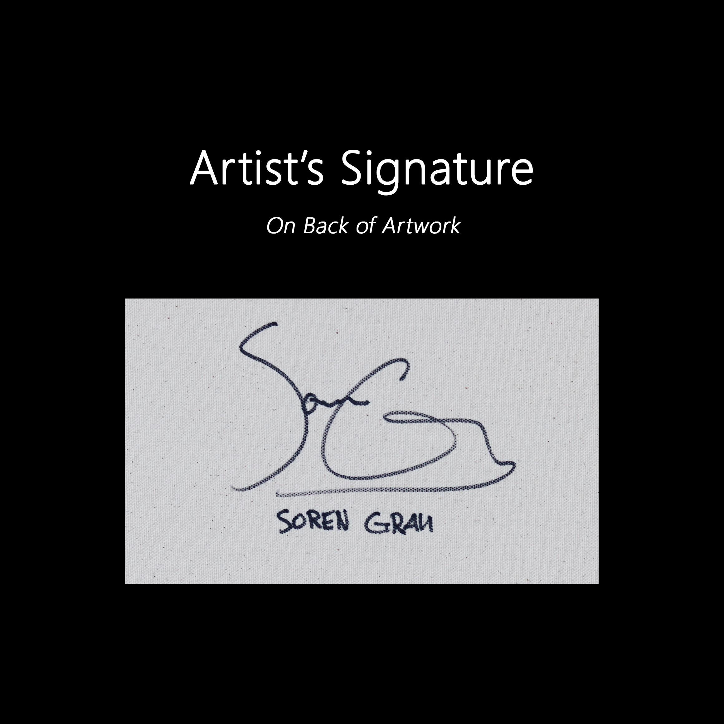 Spike Head - Abstract Quirky Figurative Portrait Mixed Media Artwork on Canvas For Sale 4