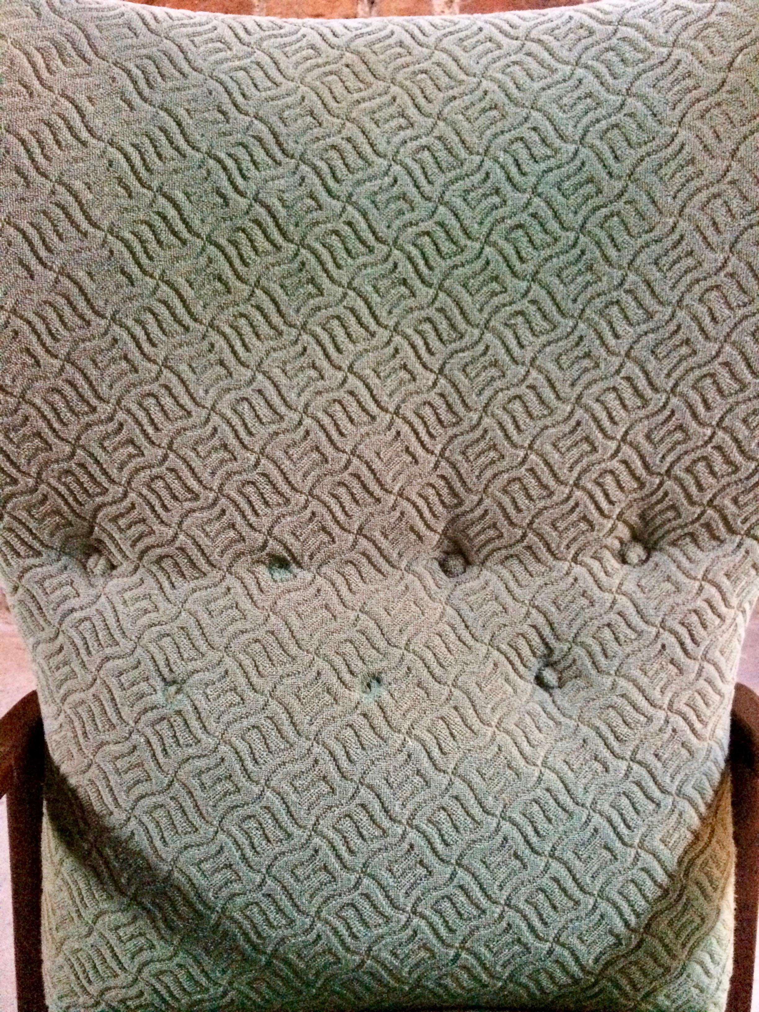 Soren Hansen Lounge Chair High Wingback by Fritz Hansen Danish, 1950s 4