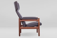 Soren Hansen Wingback Chair Model 4365, Denmark 1960s