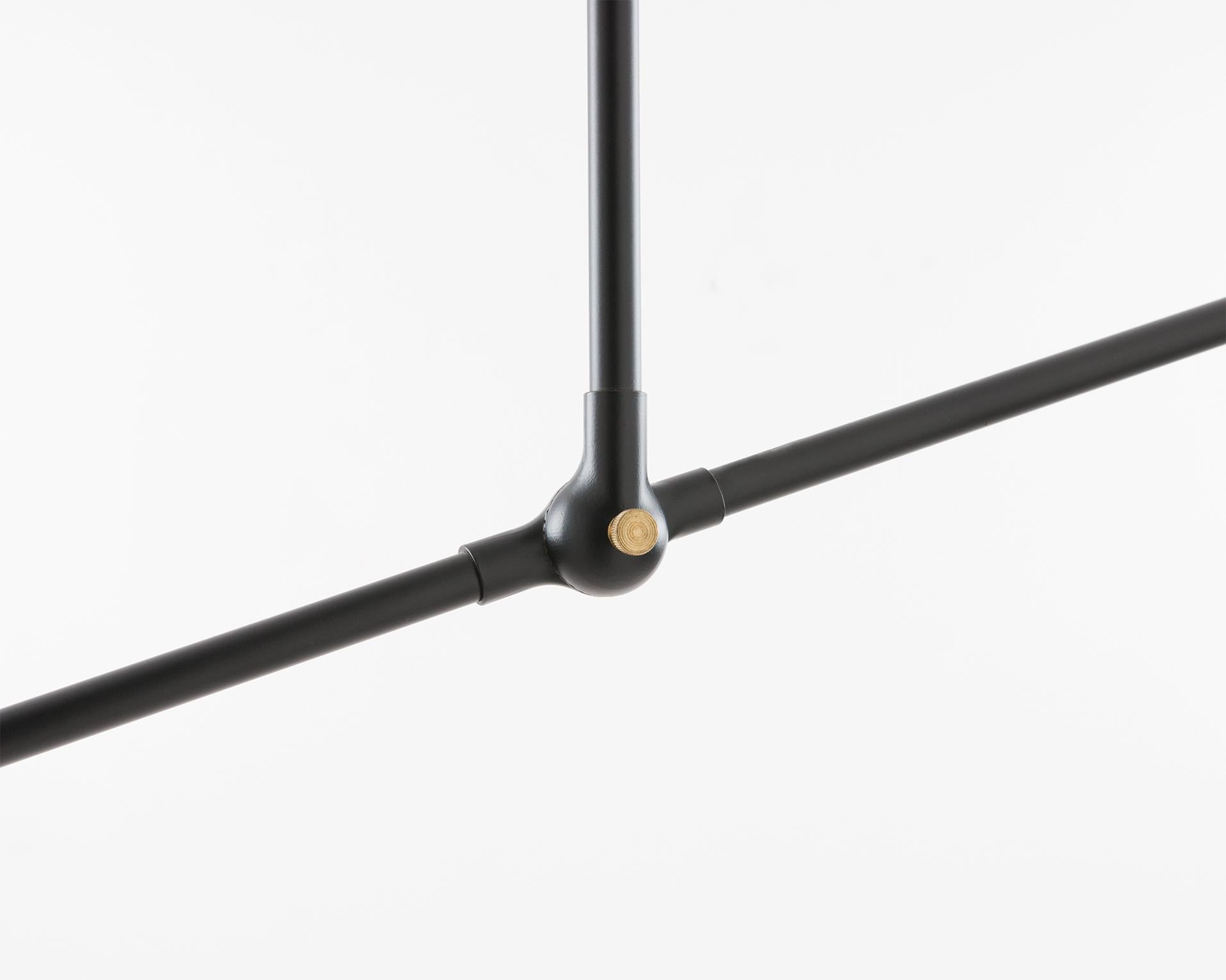 Sorenthia Modern Pendant Stick Light by Studio Dunn  In New Condition For Sale In Rumford, RI