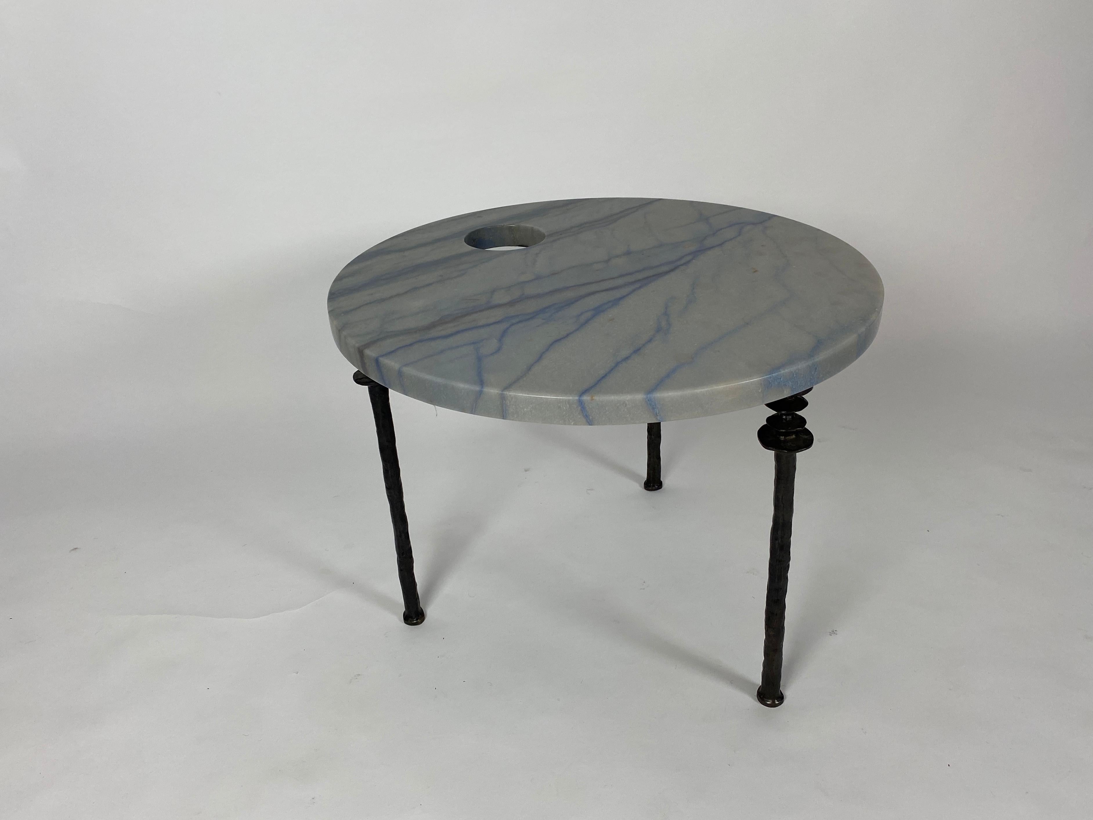 Organic Modern Sorgue Side Table, by Bourgeois Boheme Atelier For Sale