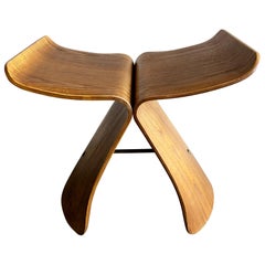 Sori Yanagi Ash Butterfly Stool