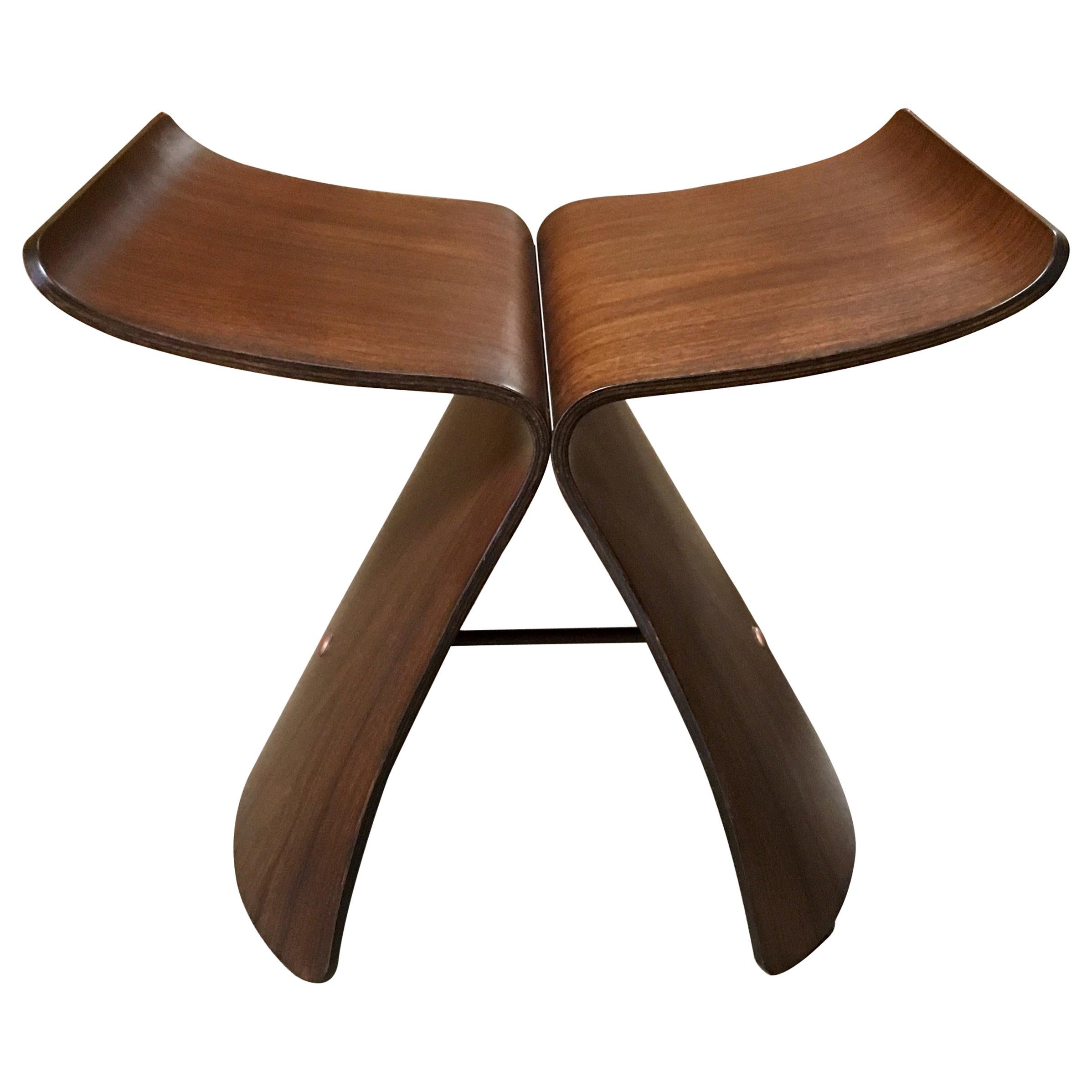 Sori Yanagi Butterfly Stool by Tendo Mokko