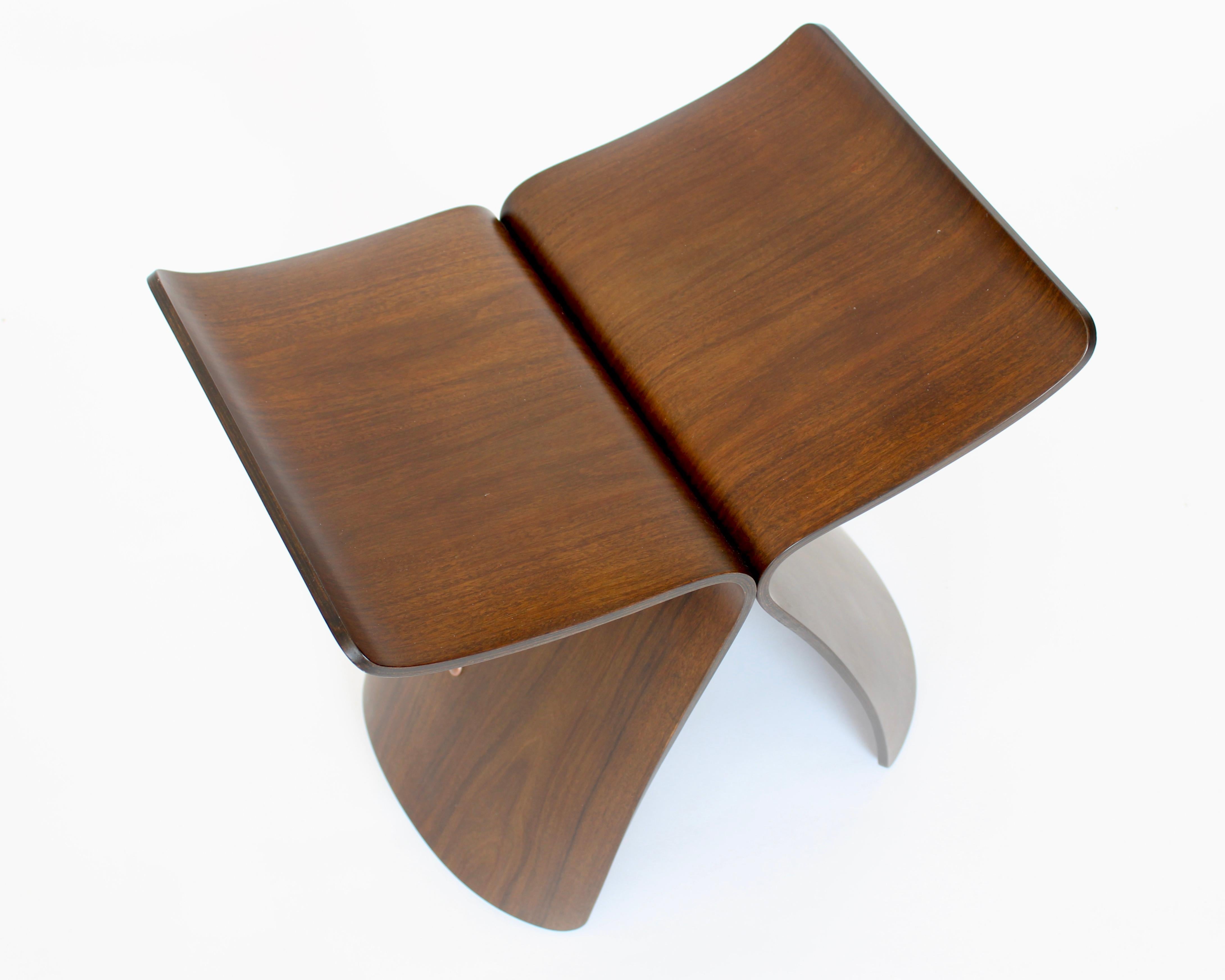 Sori Yanagi Butterfly Stool in Molded Palisander Tendo Mokko 1