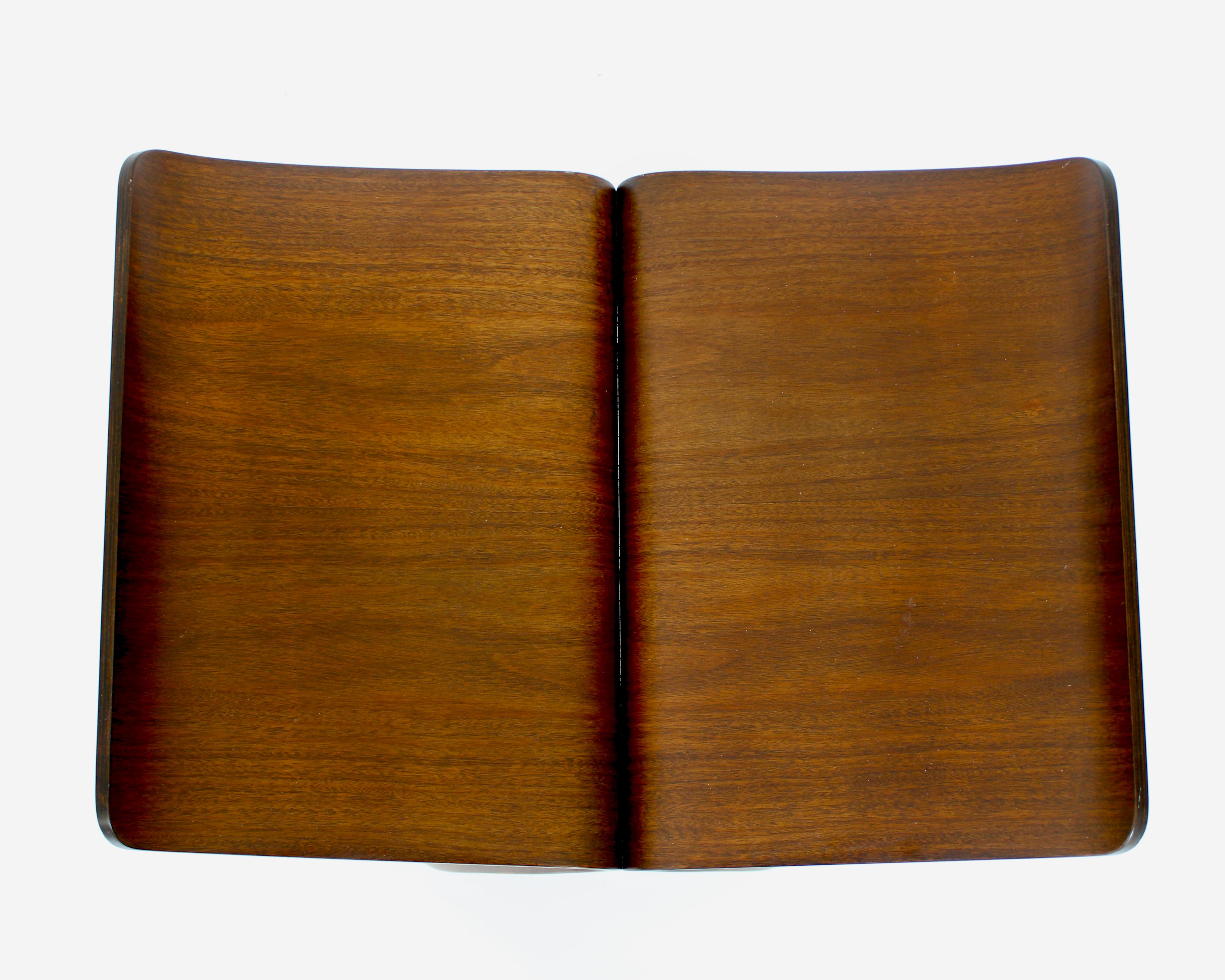 Sori Yanagi Butterfly Stool in Molded Palisander Tendo Mokko 2