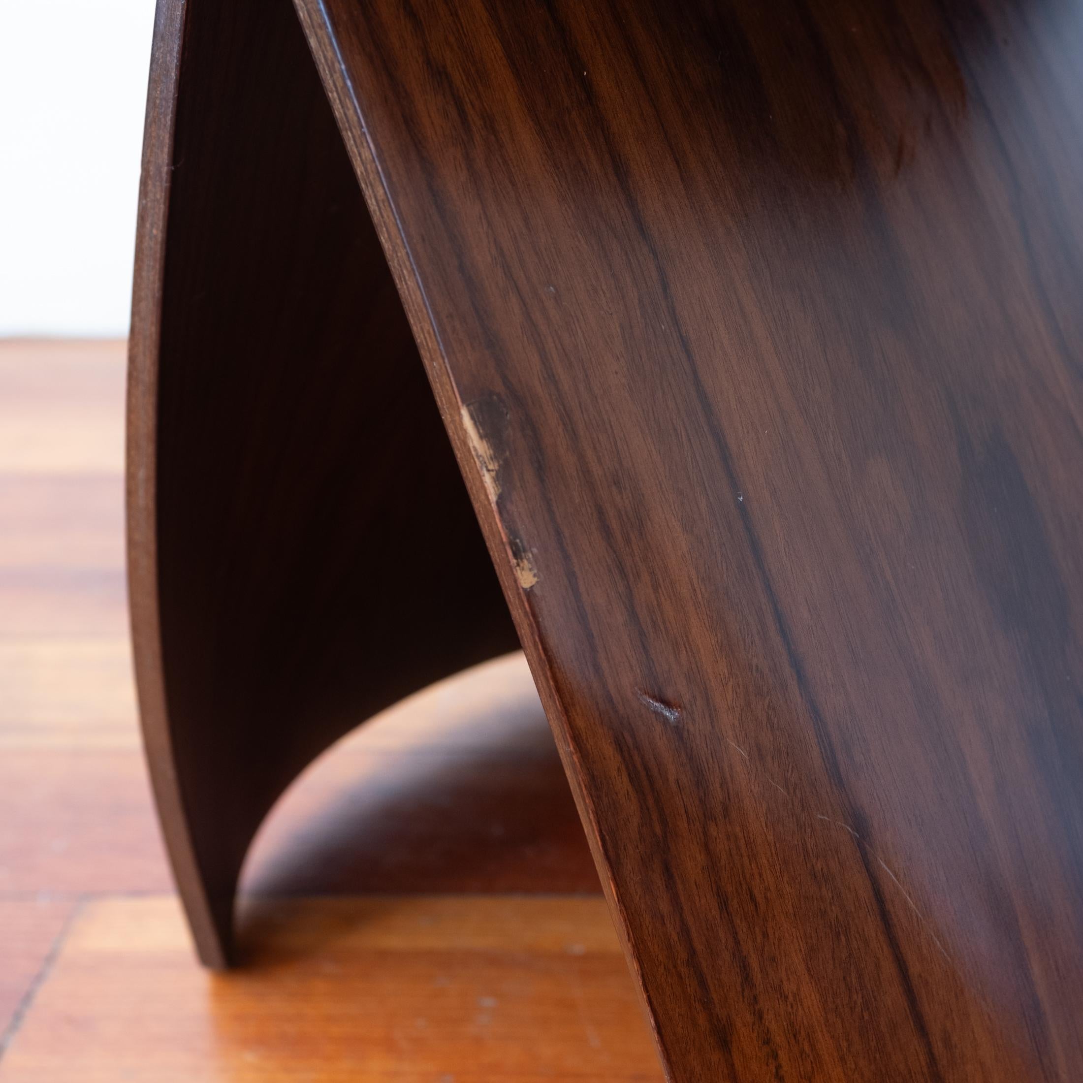 Sori Yanagi Butterfly Stool Rosewood Brass 6