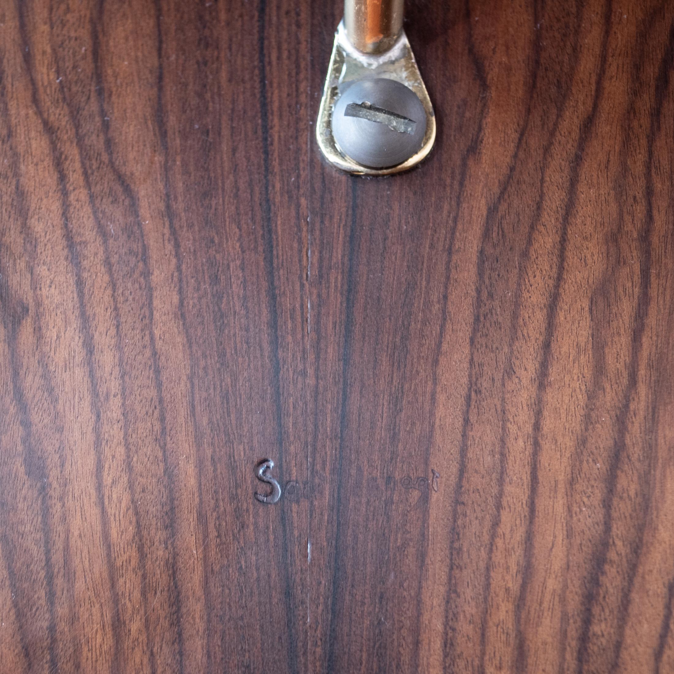 Sori Yanagi Butterfly Stool Rosewood Brass 2