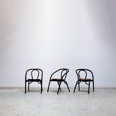 SORI YANAGI , Mageki Stacking Chairs for Akita Mokkou , 1960s , Japanese modern