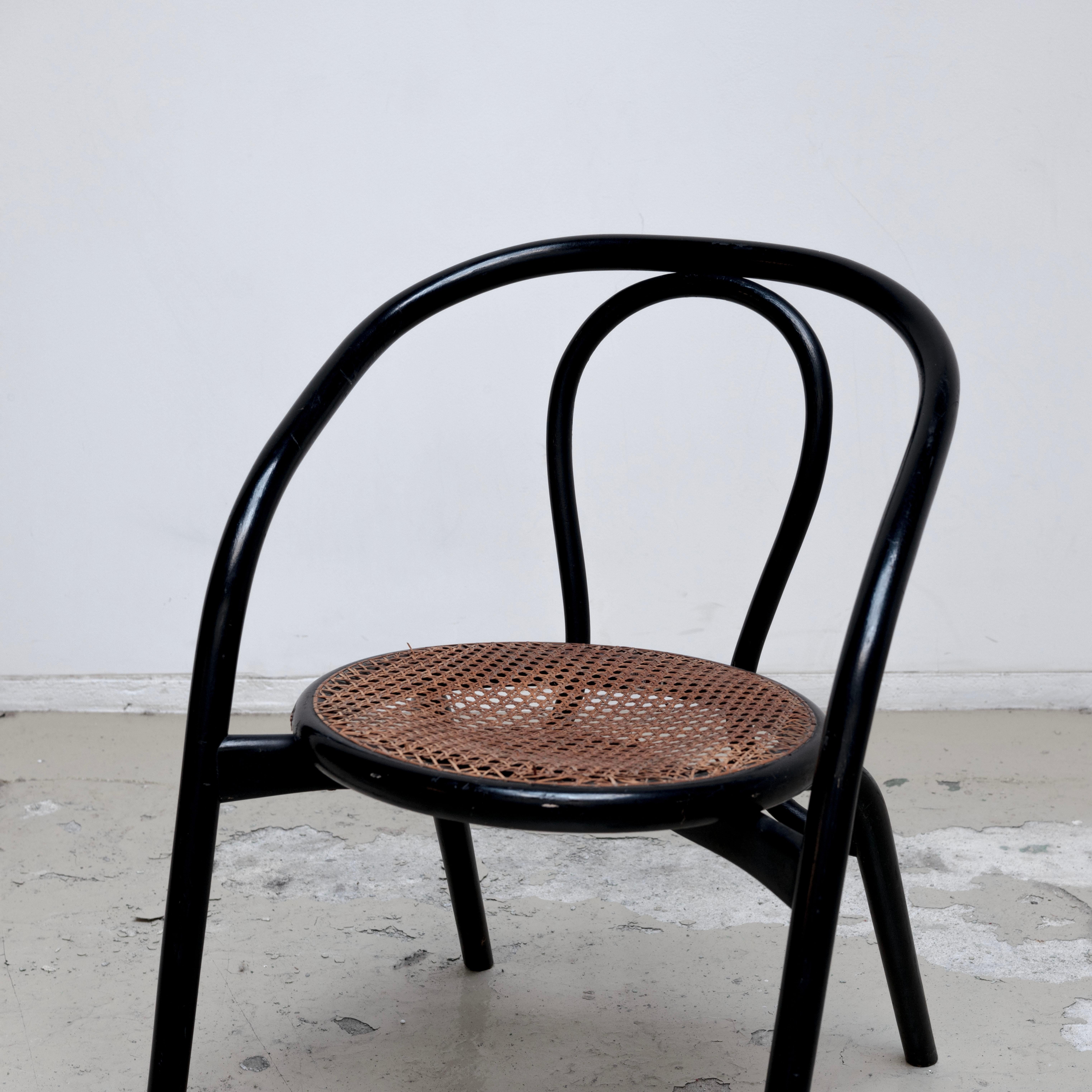 SORI YANAGI , Mageki Stacking Chairs for Akita Mokkou , 1960s , Japanese modern 3