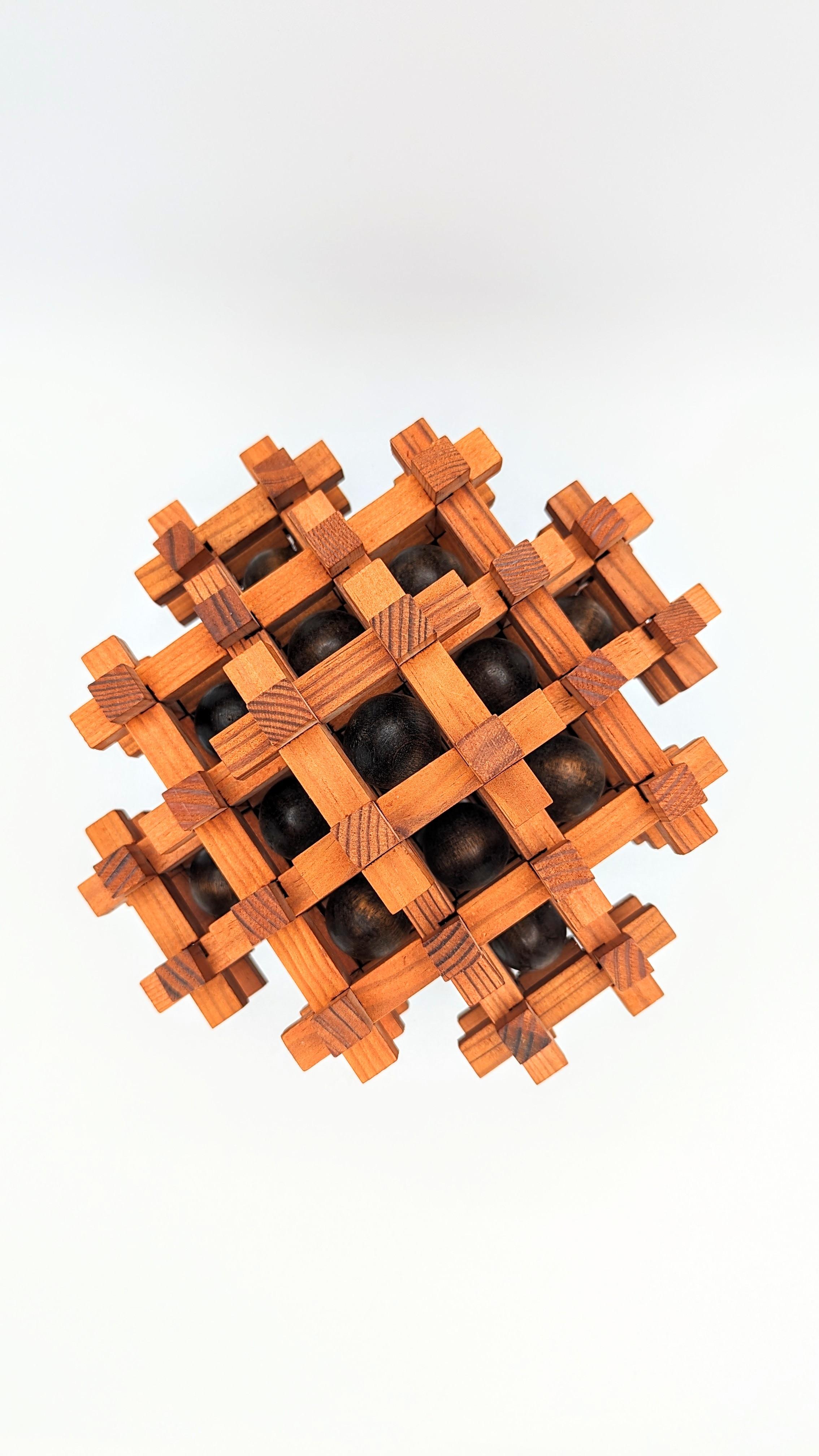 Sculpture puzzle surdimensionnée Sori Yanagi, années 1960 2