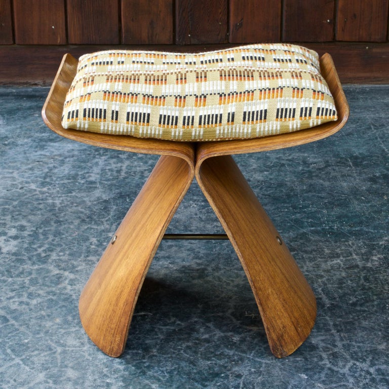 Sori Yanagi Rosewood Butterfly Stool Japanese Midcentury Architect
