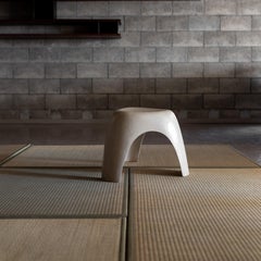 Sori Yanagi White Elephant Stool for Kotobuki, 1960s