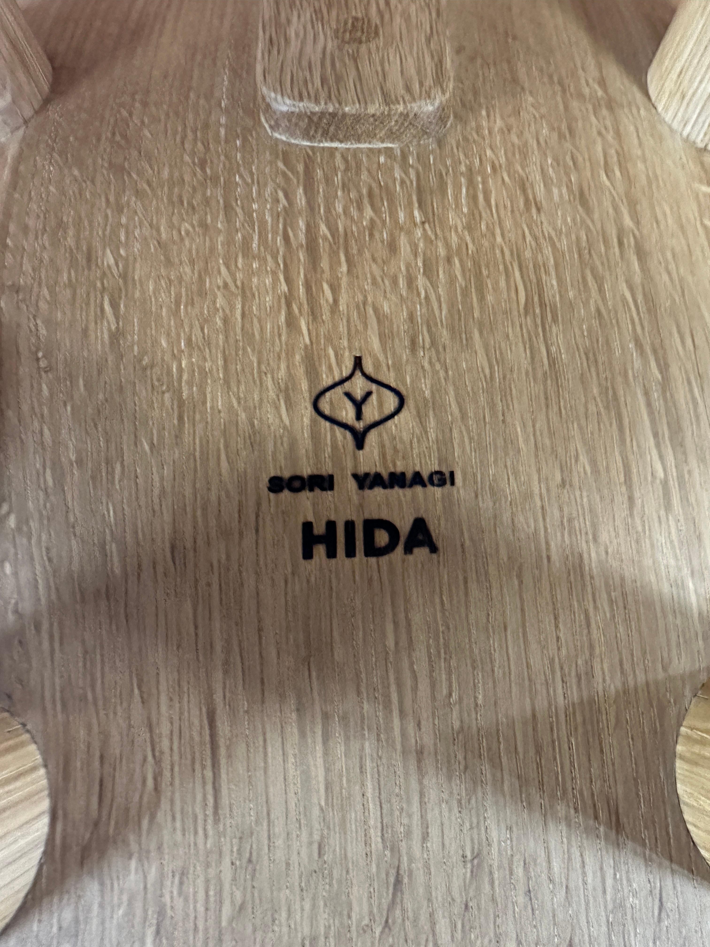 Sori Yonagi für Hida Tisch und Stühle aus gebleichter Eiche, Reissue 2022 im Angebot 5