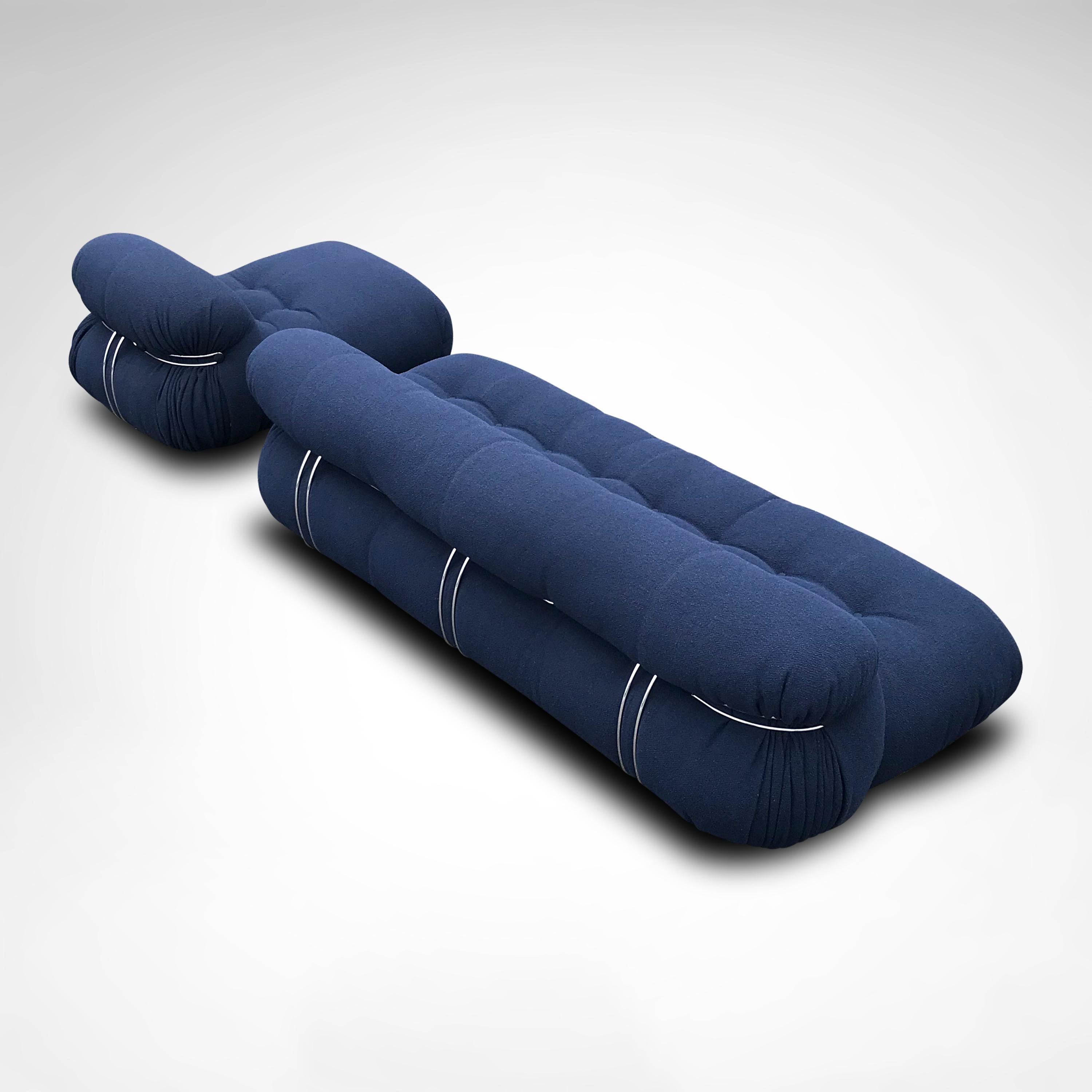 Soriana 3-Sitzer-Sofa von Tobia & Afra Scarpa für Cassina im Angebot 4