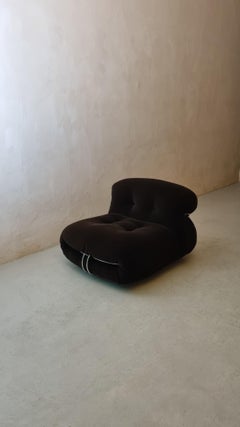 Soriana armchair designed by  Afra and Tobia Scarpa for Cassina 1969
