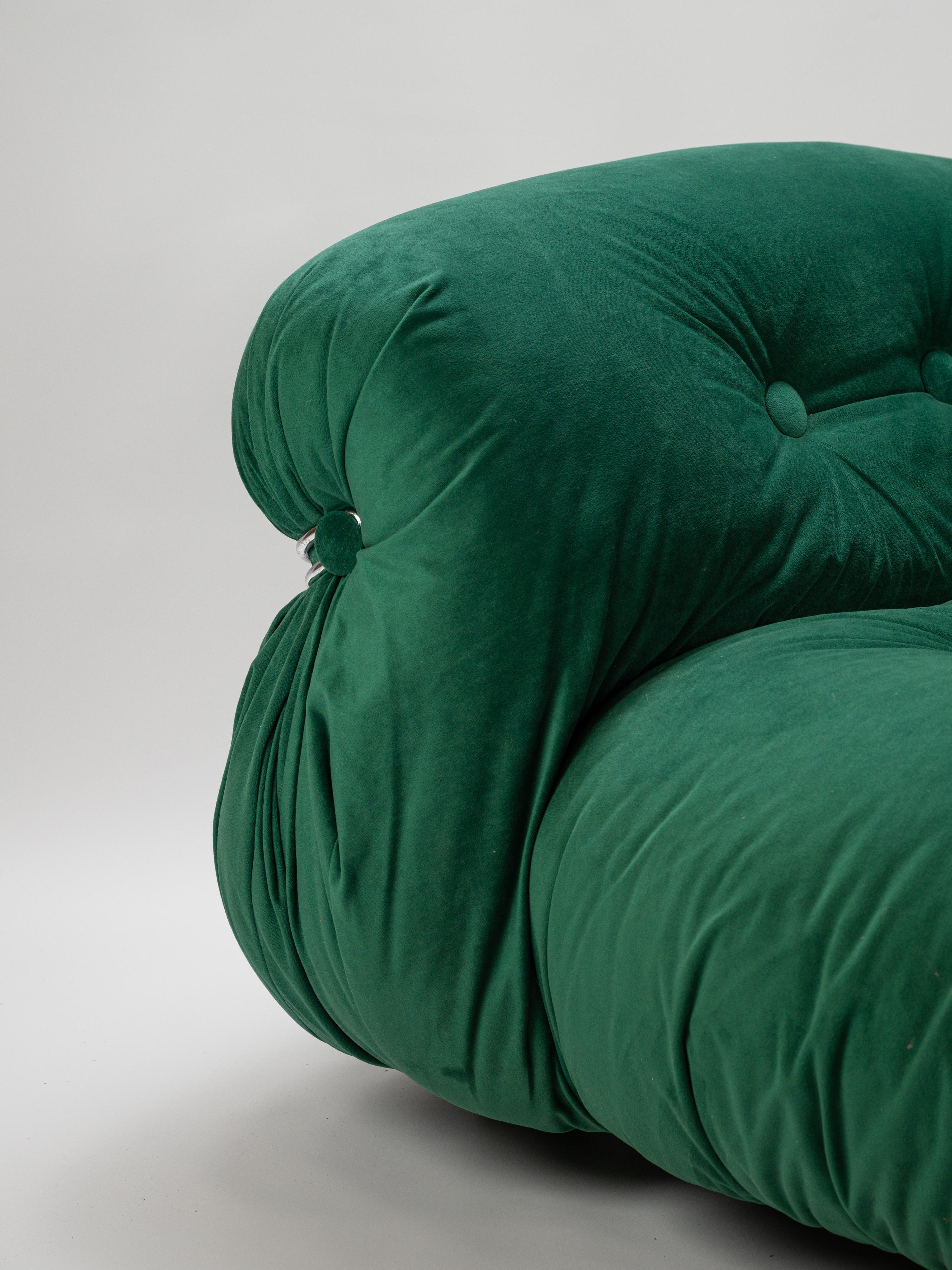 Soriana Sessel entworfen von Afra et Tobia Scarpa für Cassina um 1960 im Zustand „Gut“ im Angebot in NICE, FR