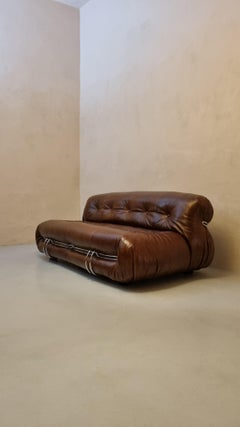 Soriana sofa 2 seater designed by Afra and Tobia Scarpa for Cassina 1969