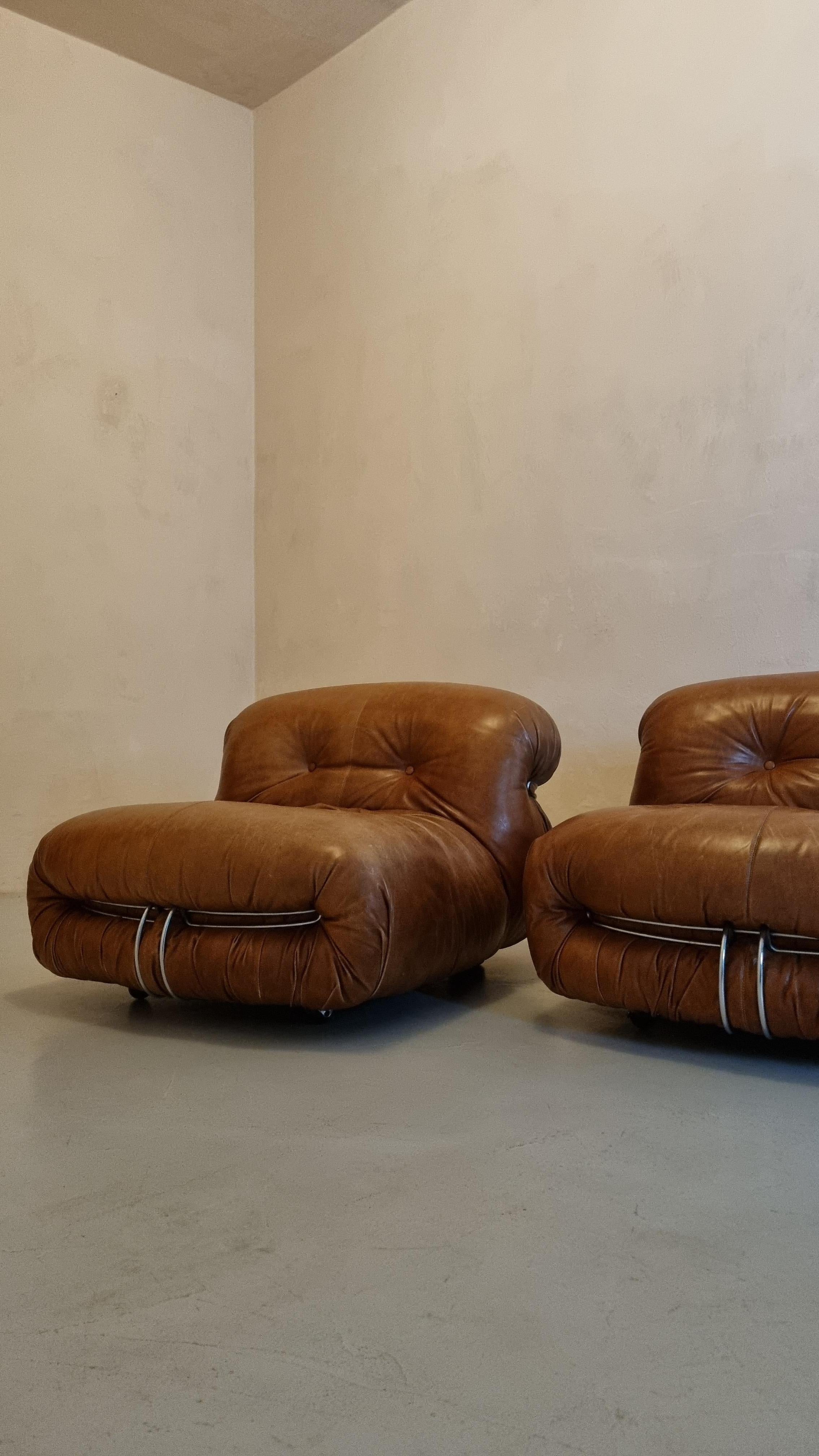 Mid-Century Modern Soriana by  Afra and Tobia Scarpa for Cassina 1969 