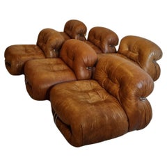 Soriana by Afra and Tobia Scarpa for Cassina 1969 set of 6