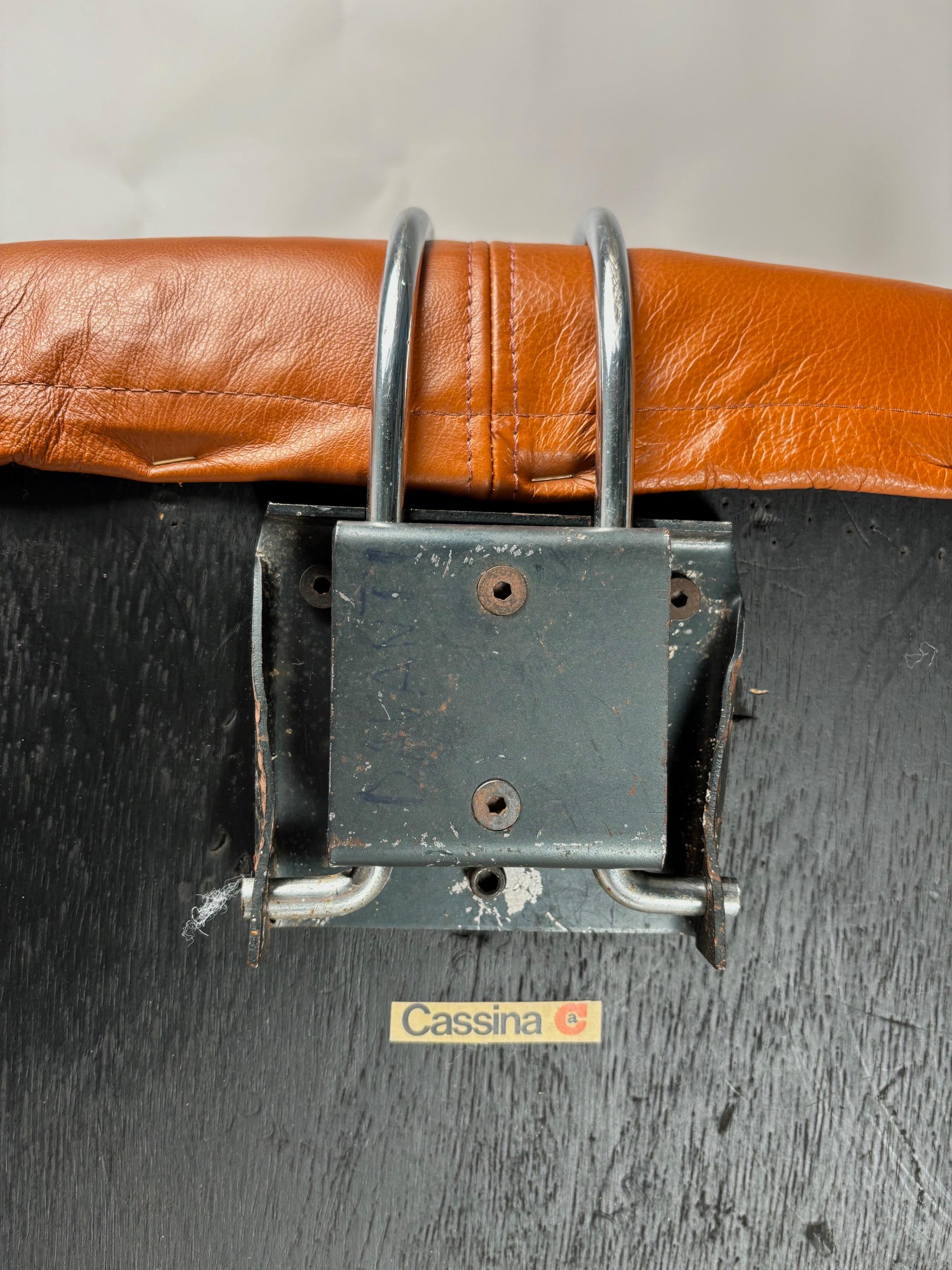 Soriana Chair  by Afra & Tobia Scarpa, Cassina, Italy, 1970s For Sale 7