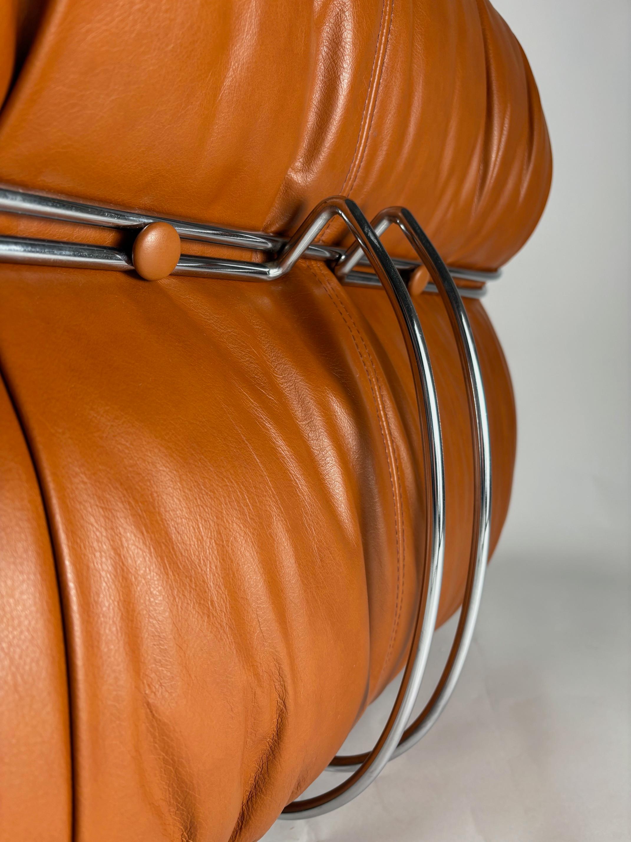 Soriana Chairs  by Afra & Tobia Scarpa, Cassina, Italy, 1970s For Sale 5