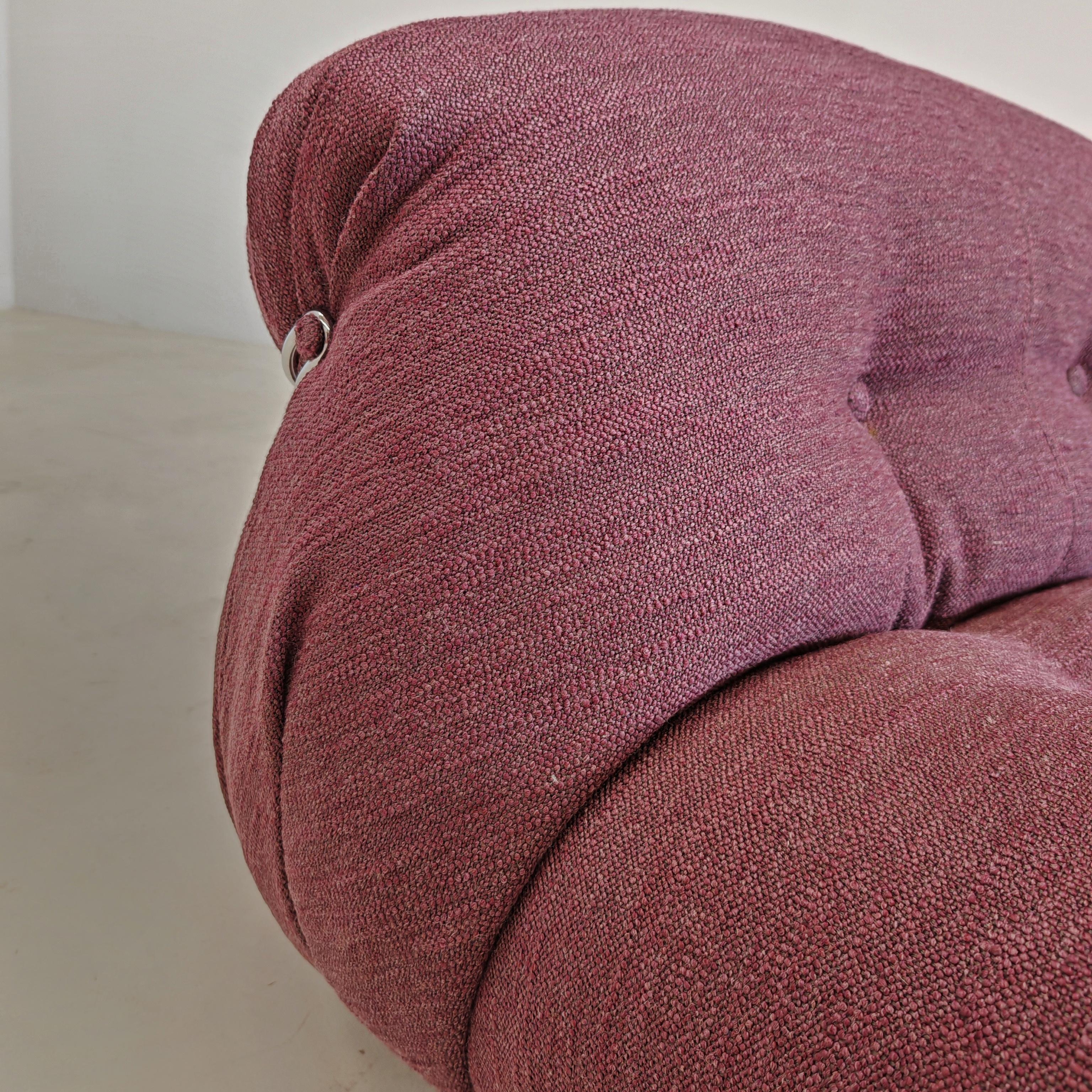 Soriana chaise longue by Afra and Tobia scarpa for Cassina 1970s For Sale 7