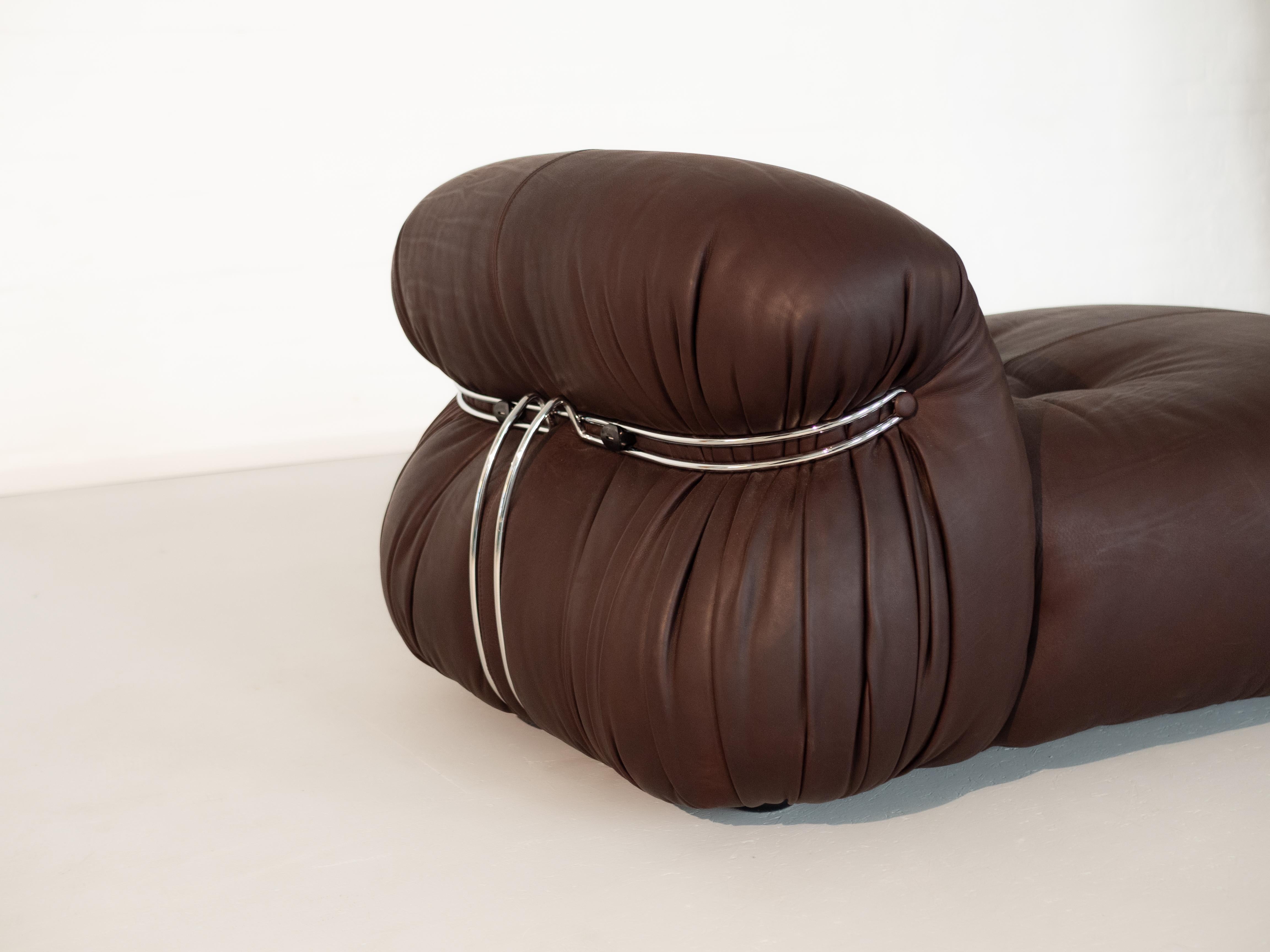 Soriana Chaiselongue von Afra & Tobia Scarpa für Cassina (Moderne der Mitte des Jahrhunderts) im Angebot