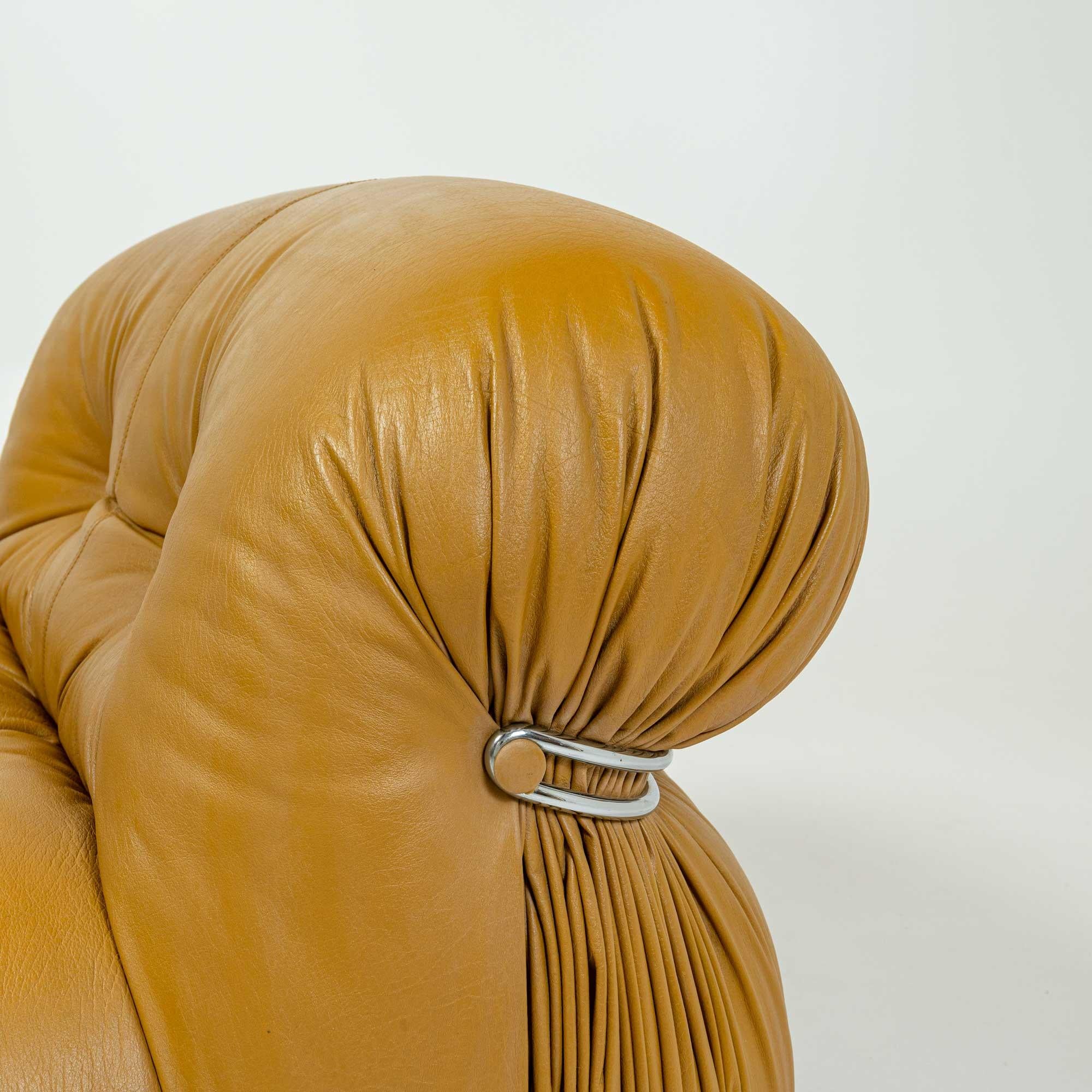 Late 20th Century Soriana Lounge Chair by Afra & Tobia Scarpa for Cassina 1970s