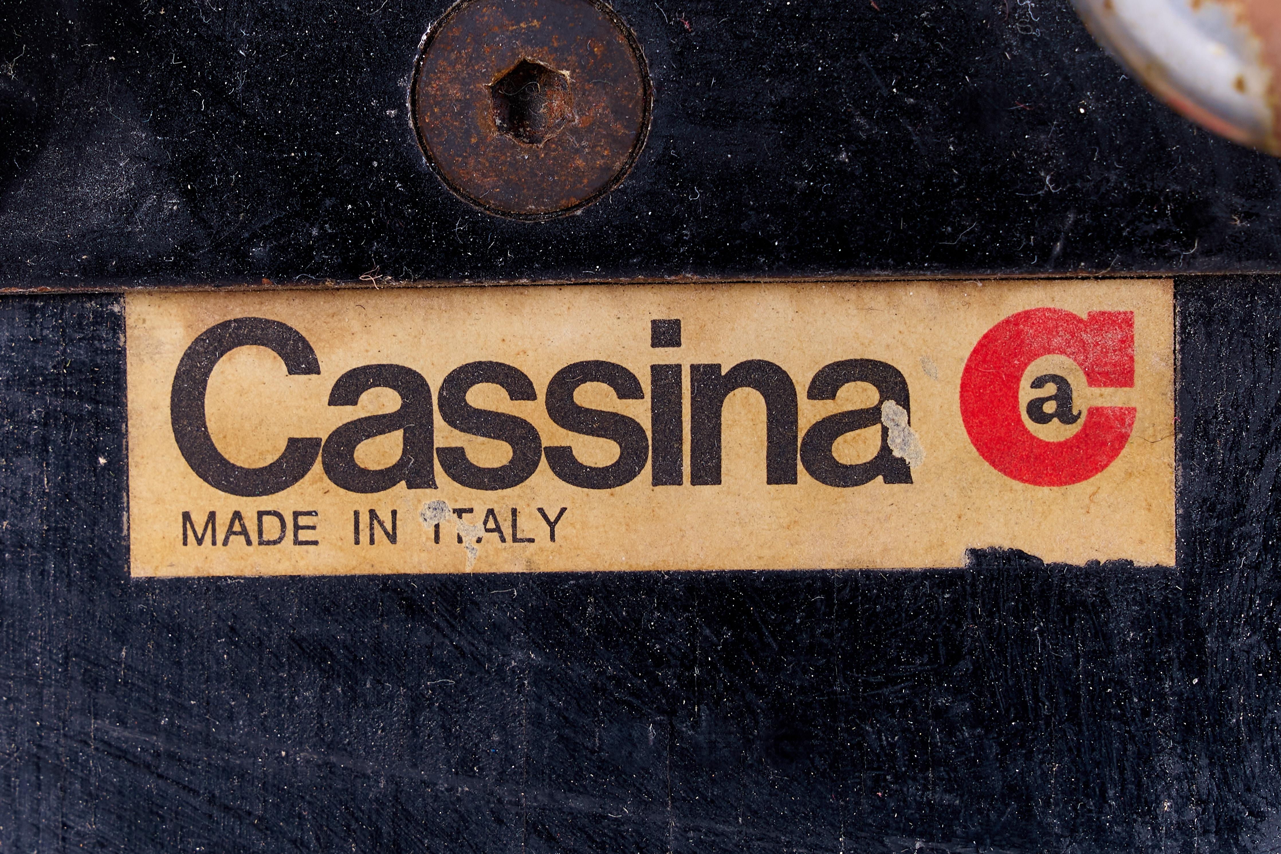 Loungesessel Soriana von Afra & Tobia Scarpa für Cassina, Italien, 1970er Jahre (Metall) im Angebot
