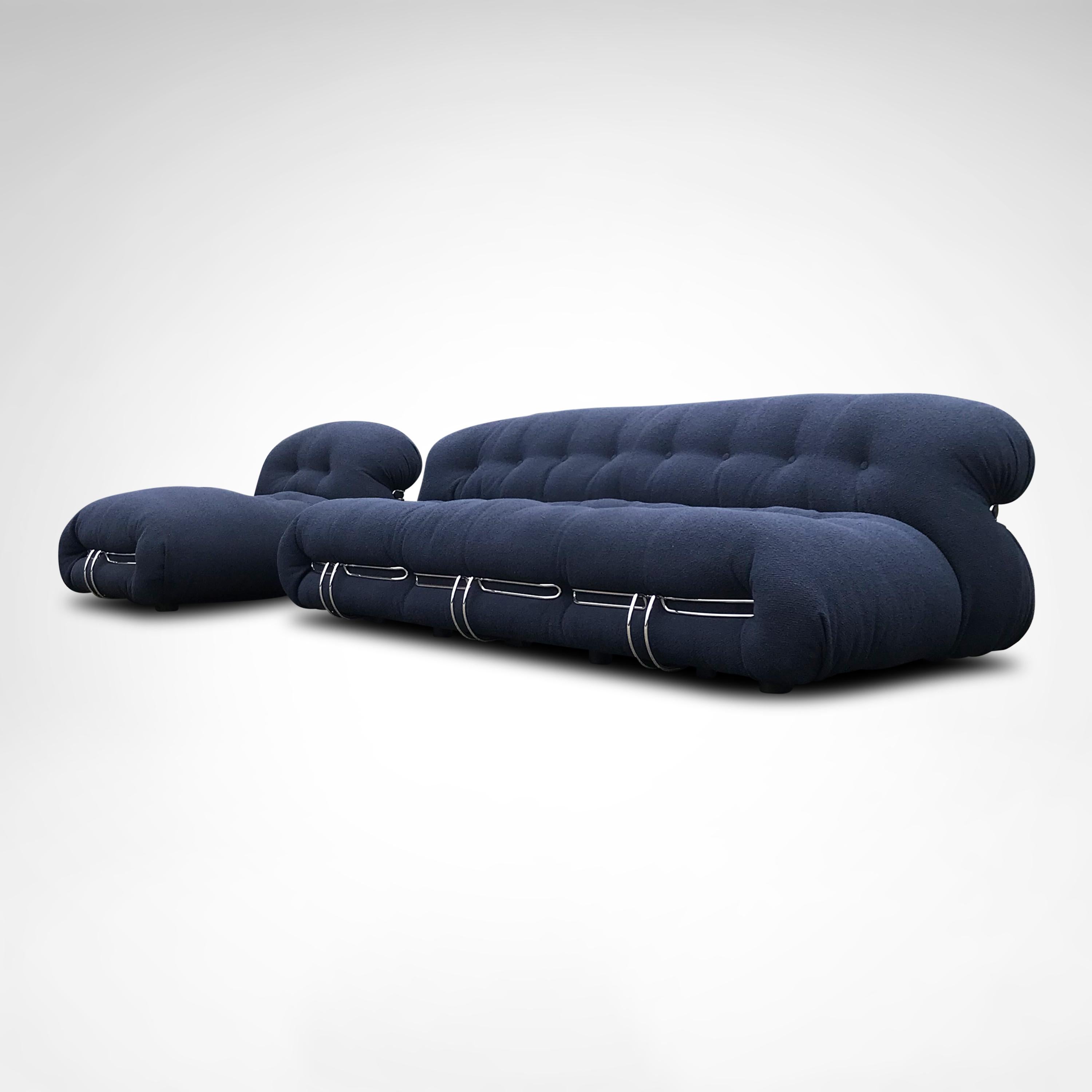 Soriana lounge chair by Tobia & Afra Scarpa for Cassina For Sale 4