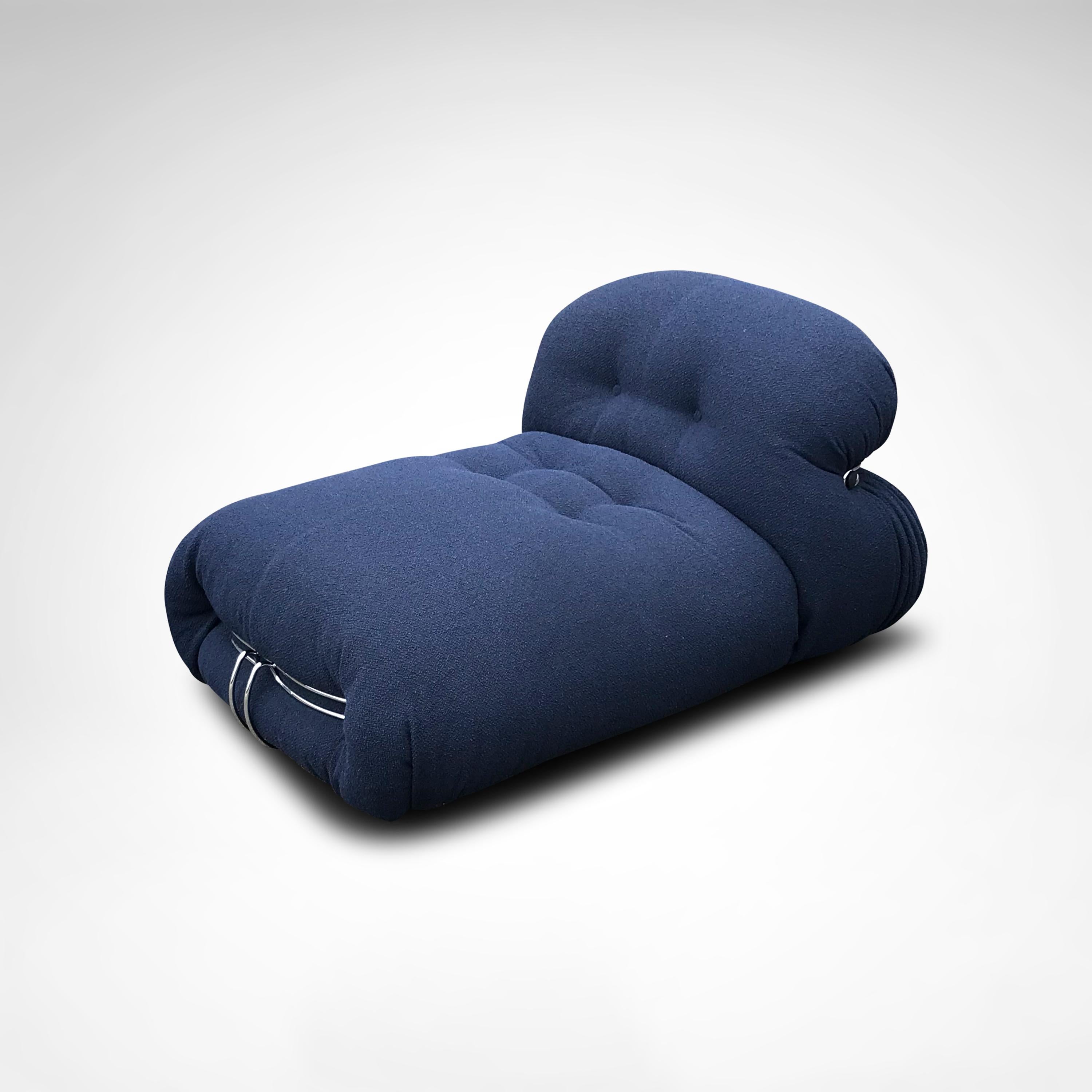 Mid-Century Modern Soriana lounge chair by Tobia & Afra Scarpa for Cassina For Sale