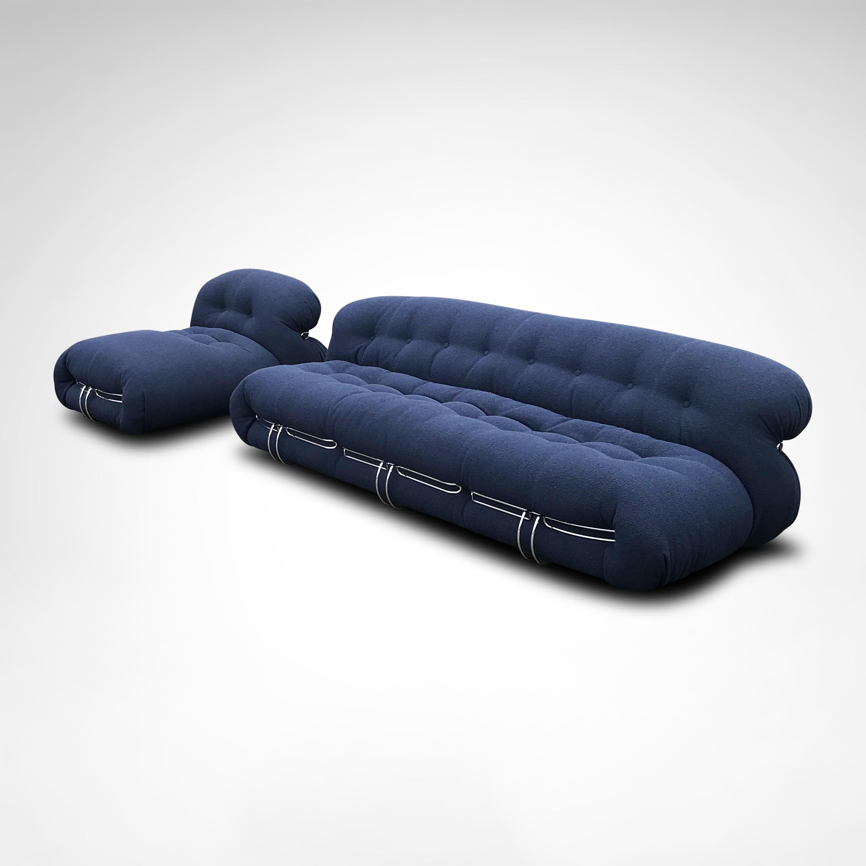 Soriana lounge chair by Tobia & Afra Scarpa for Cassina For Sale 3